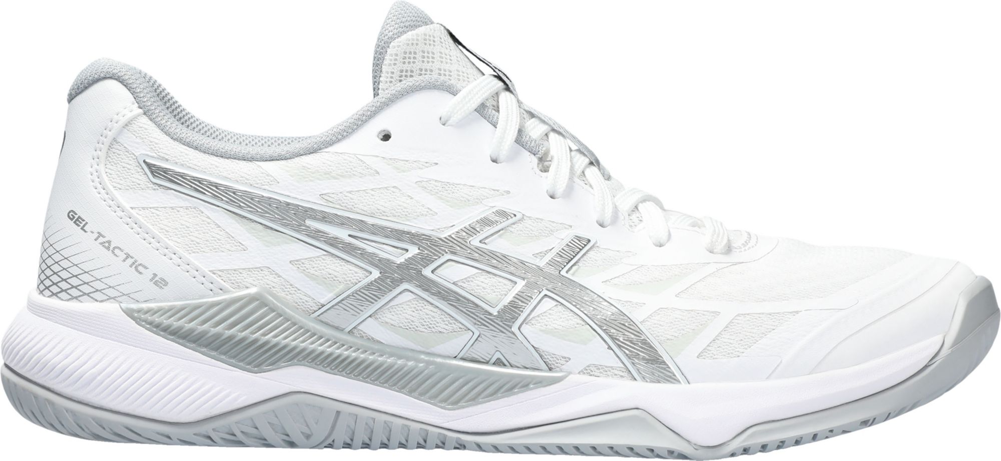シューズ Asics GEL TACTIC Amazon.com | ASICS Gel-Tactic® Black/Silver 12 | Volleyball
