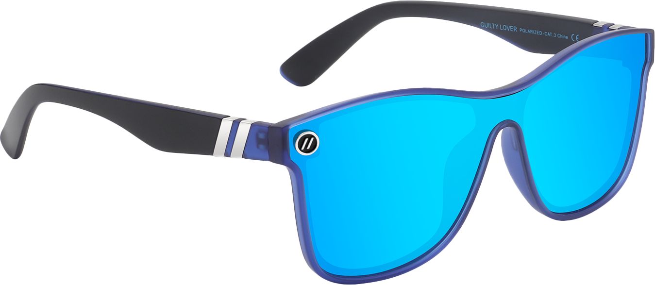 Blenders Surfline sunglasses blue unisex Blue Butter Buttery Bros Sunglasses - Teal Wrap Around Frame  main image 3