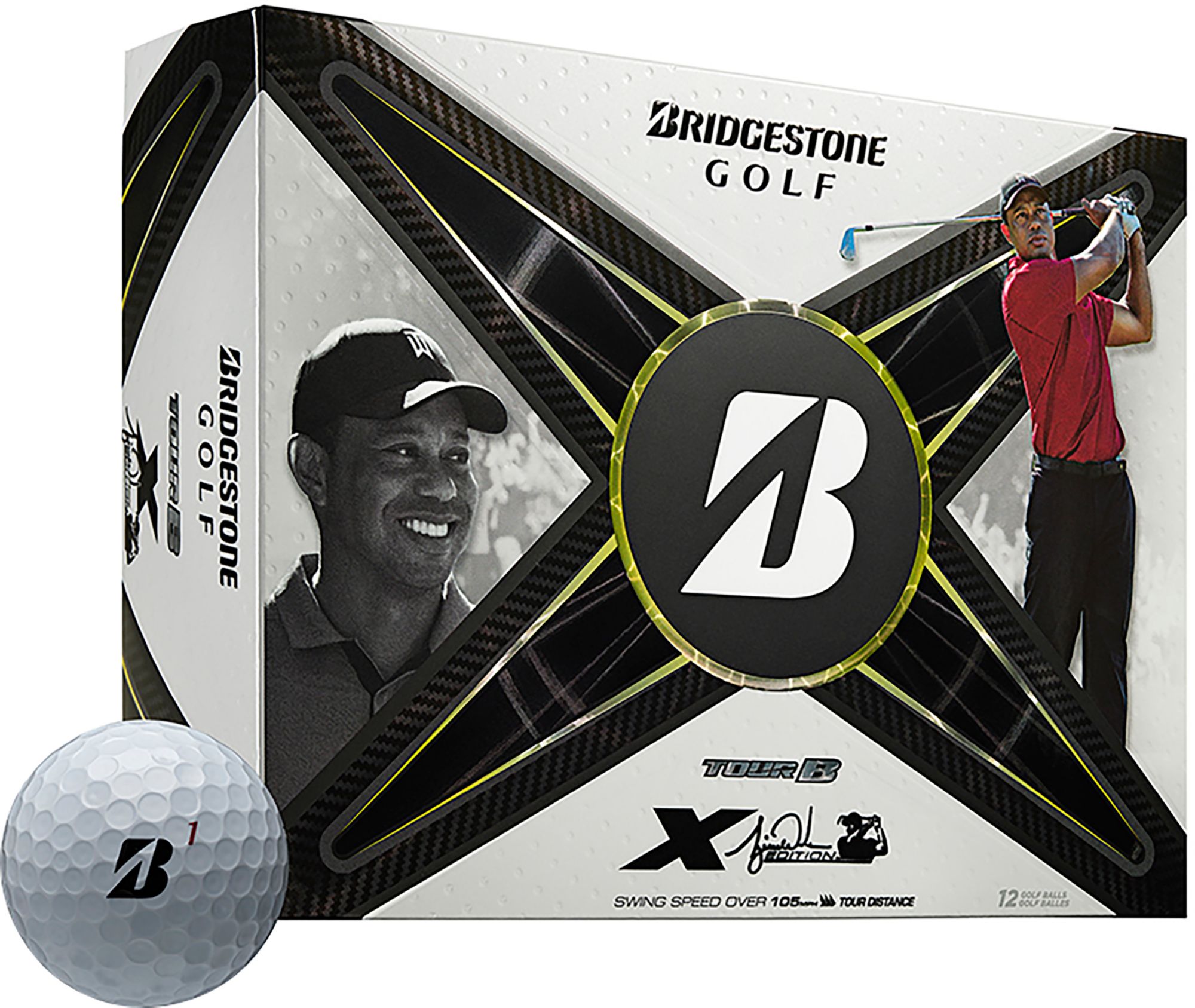 Bridgestone 2024 Tour B X Tiger Golf Balls | Dick's Sporting Goods