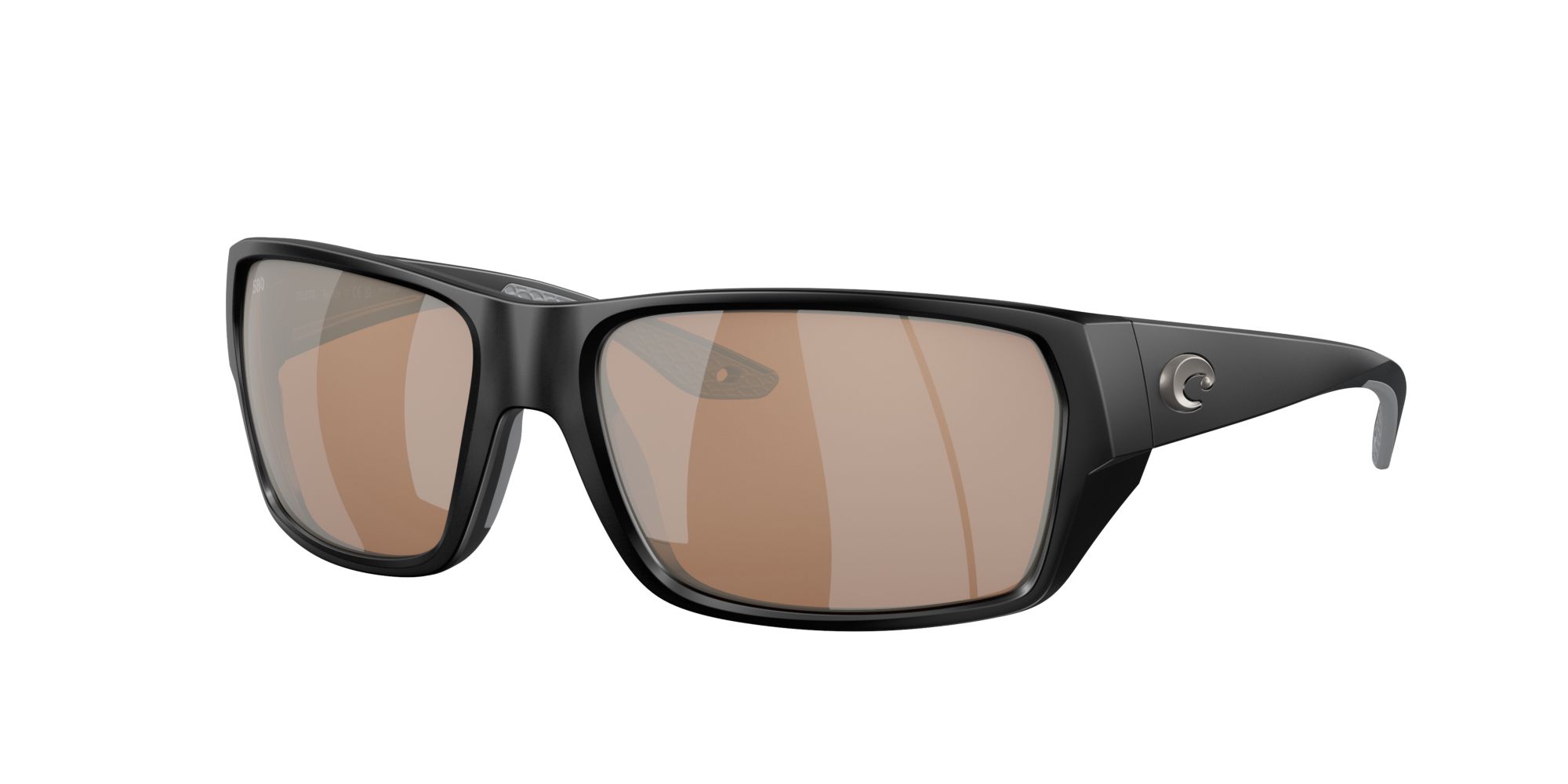 NEW COSTA DEL MAR tailfin matte sunglasses in gray 580g Costa Tailfin S (57-17) with Sunrise Silver Mirror lenses  main image 3