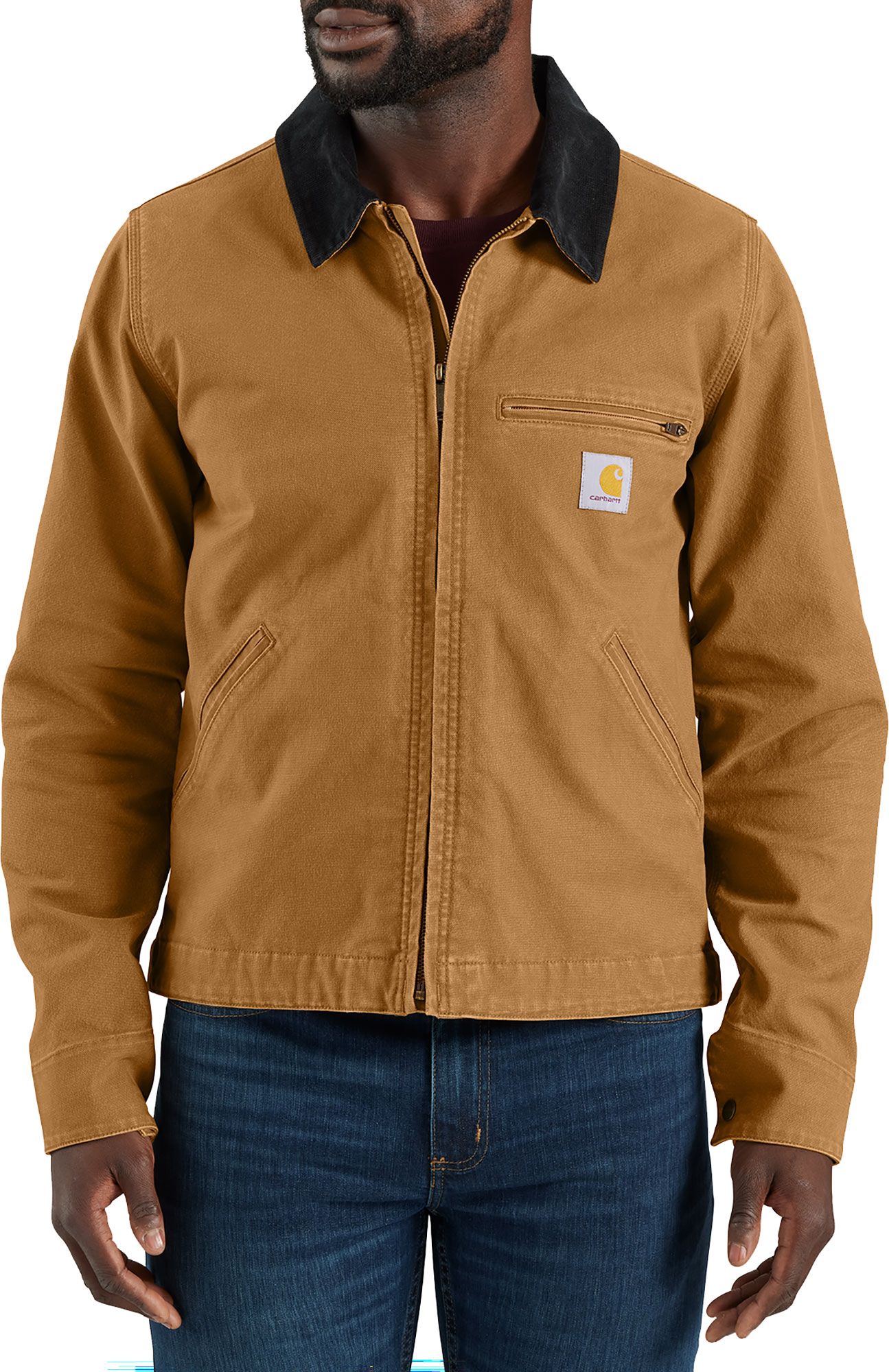 ジャケット・アウター Carhartt DUCK DETROIT JACKET Carhartt - Duck Detroit Relaxed Fit Jacket – Threadfellows