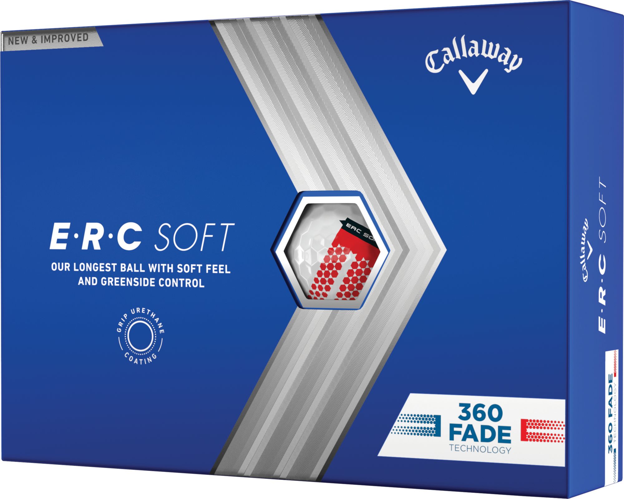 Callaway 2023 ERC Soft Triple Track 360 Fade Golf Balls | Golf Galaxy