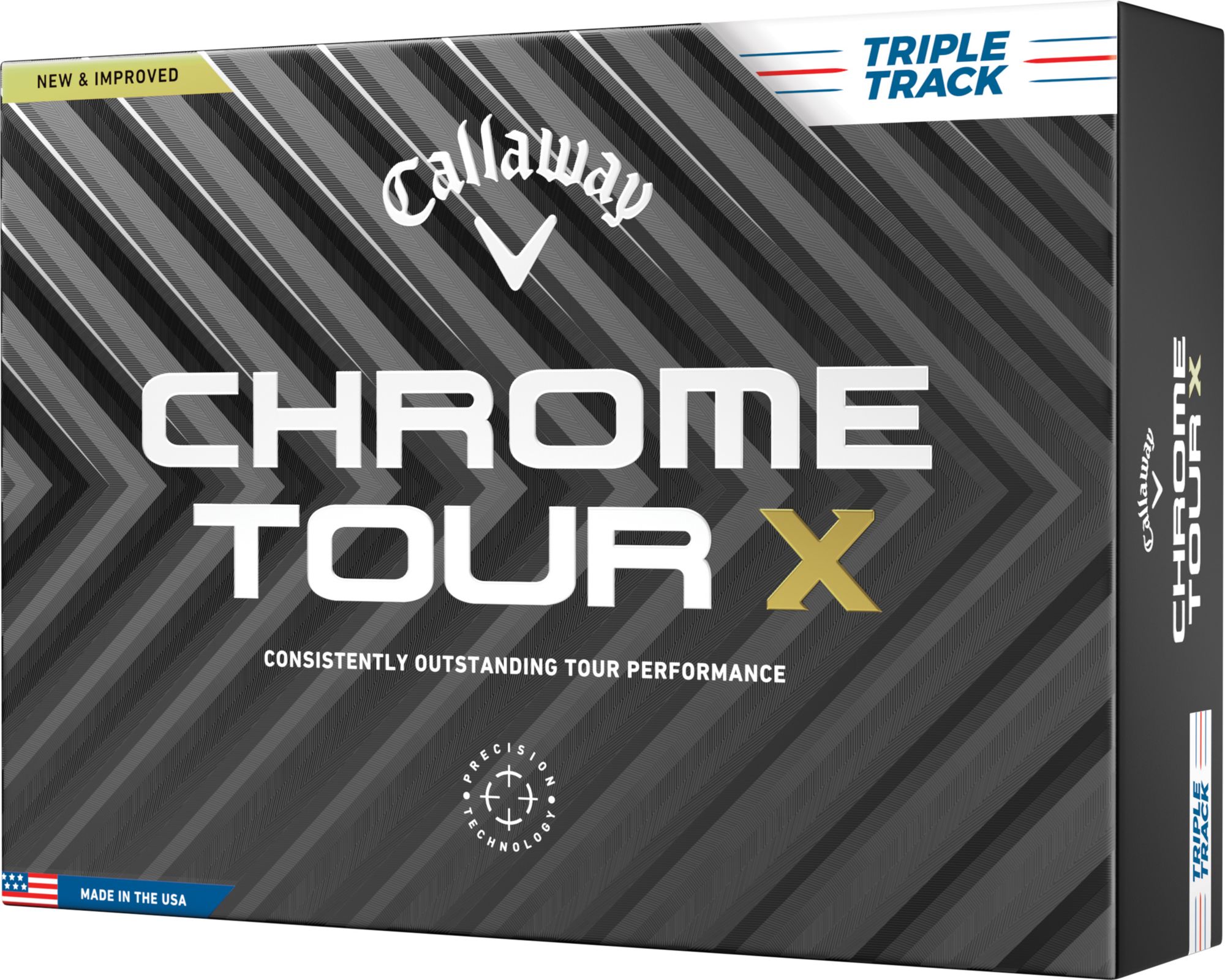 Callaway 2024 Chrome Tour X Triple Track Golf Balls | Golf Galaxy