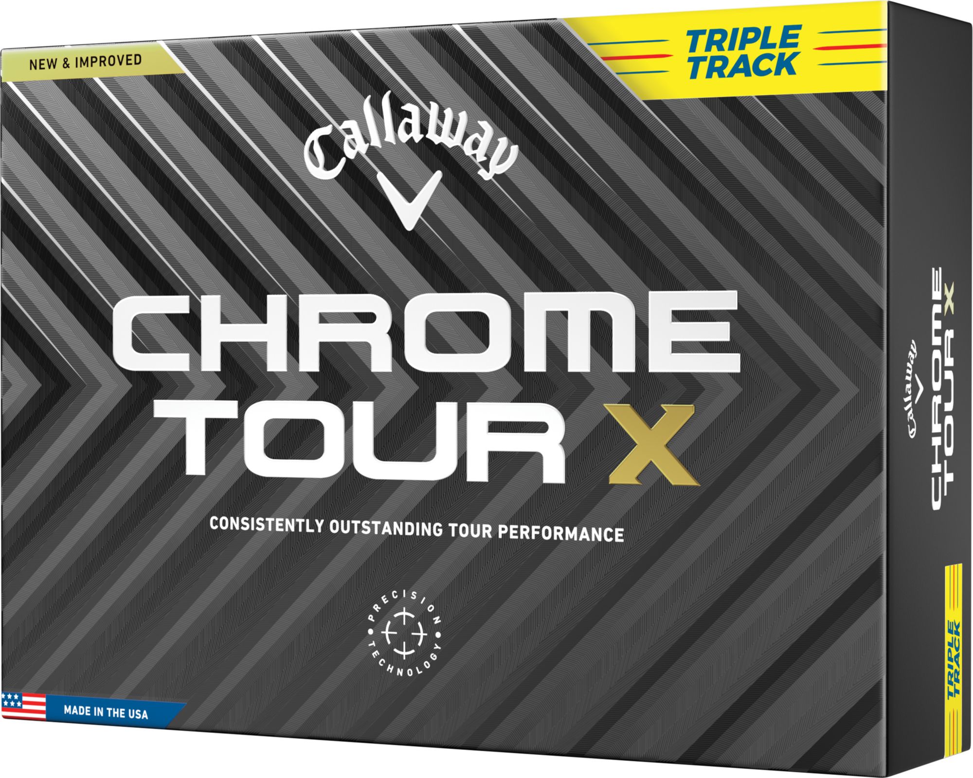 Callaway 2024 Chrome Tour X Triple Track Golf Balls | Dick's