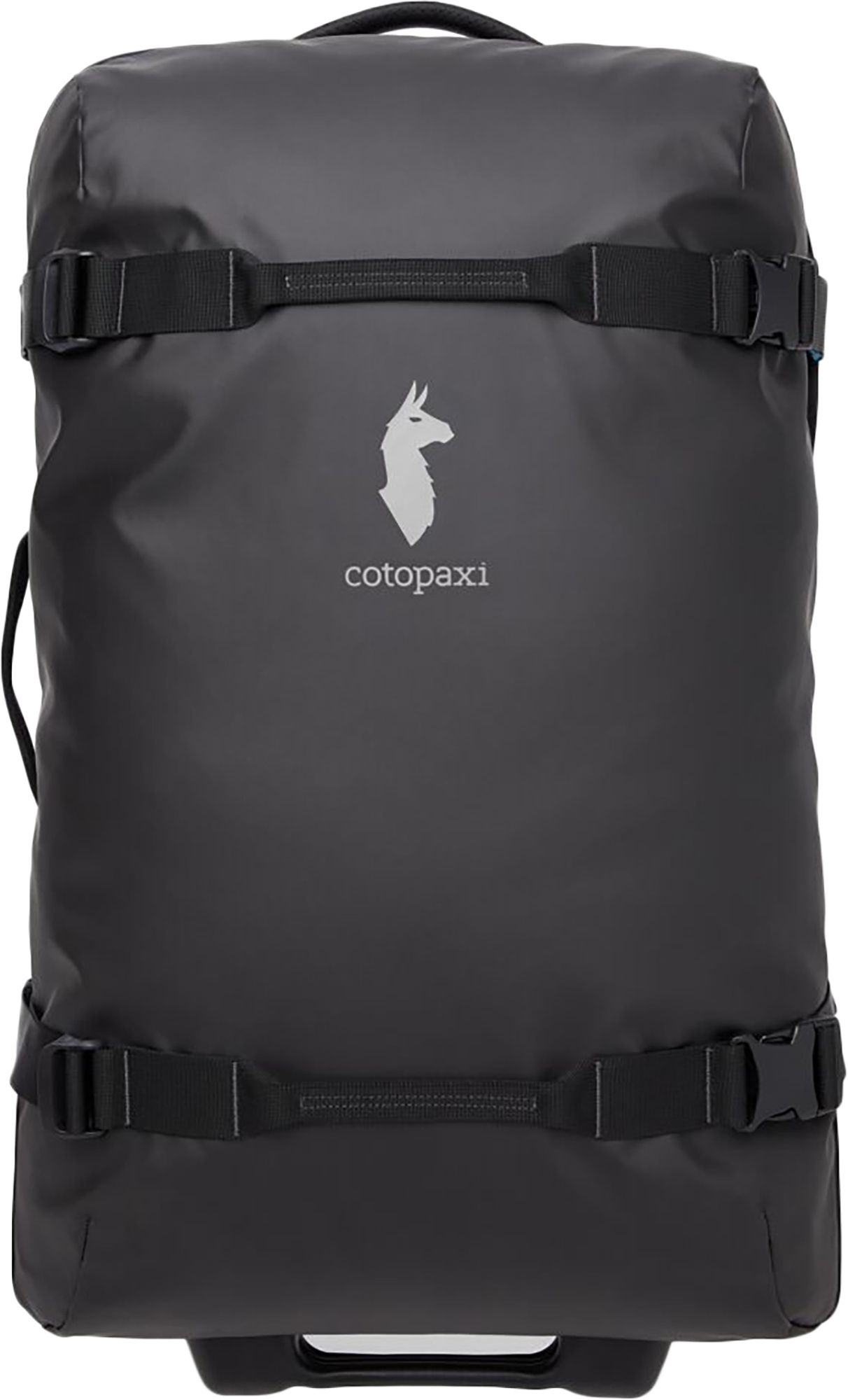 cotopaxi allpa cargo hold 60L Gear Hauler Tote Black it also features dual tote handles and side grab handles so you can grab and go Allpa X 3L Hip Pack
