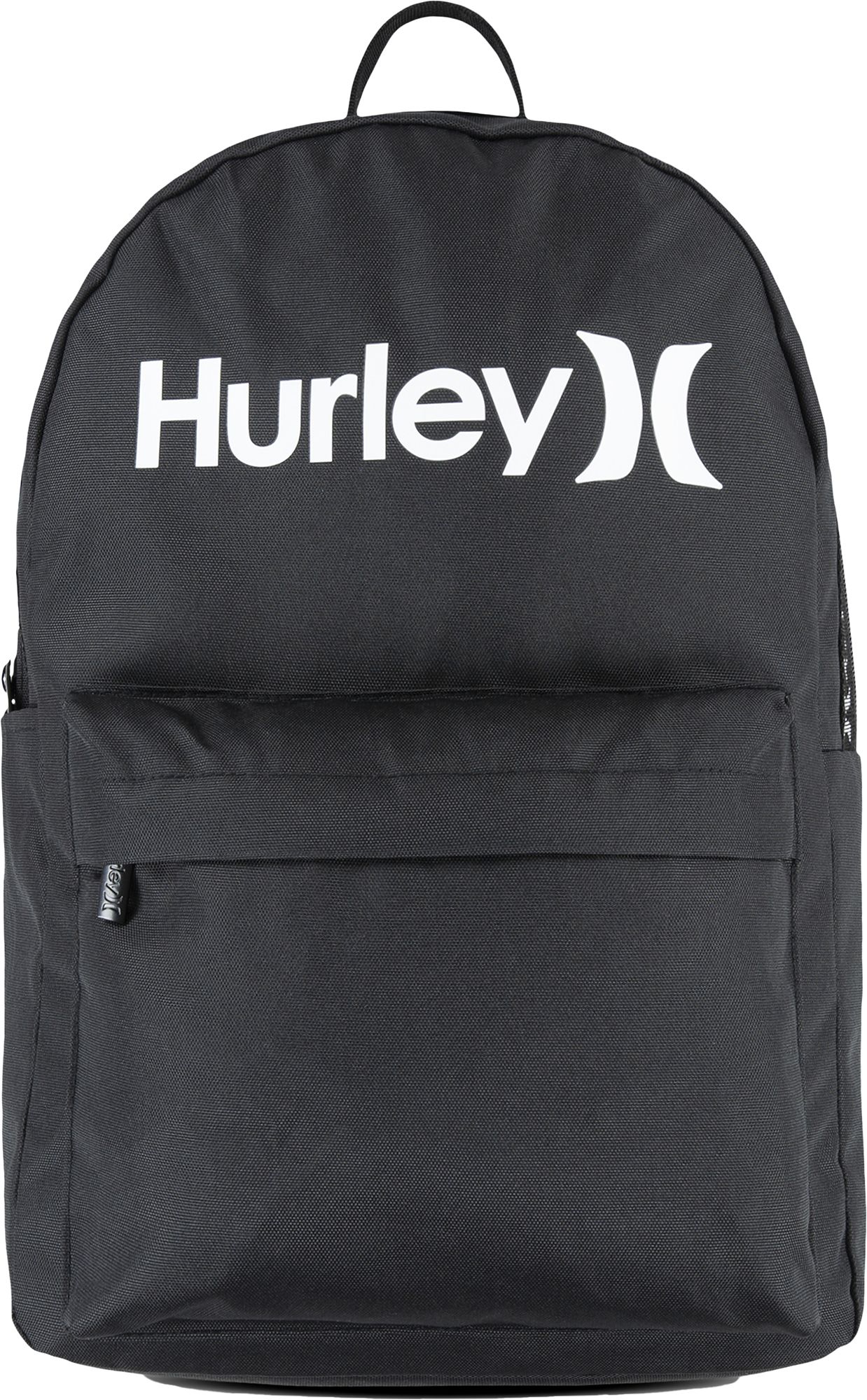 black canvas and leather backpack Black Canvas + Leather Backpack For School, College- Back to School, Not Personalized