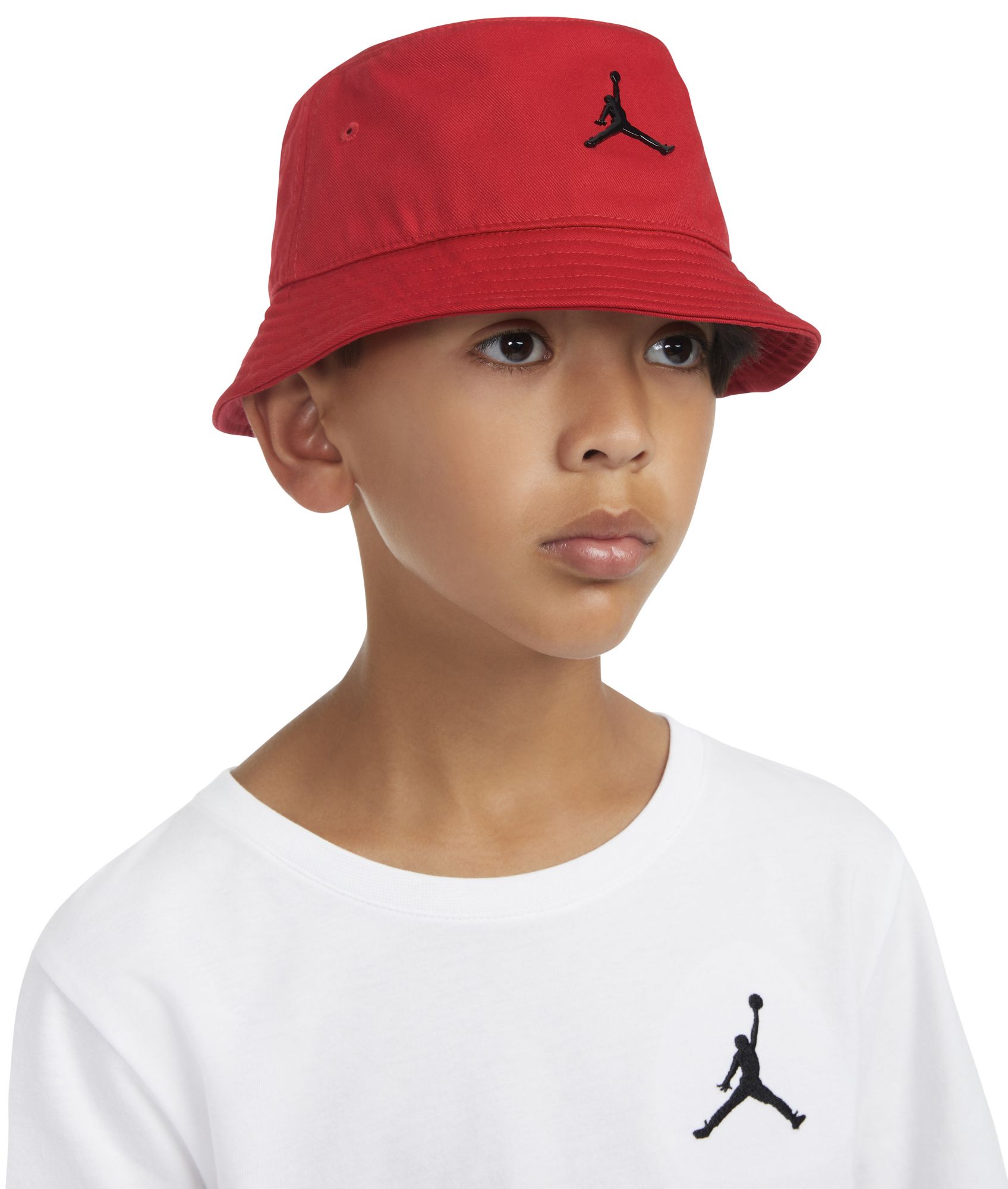 Jordan Big Kids Bucket Hat Gym Red