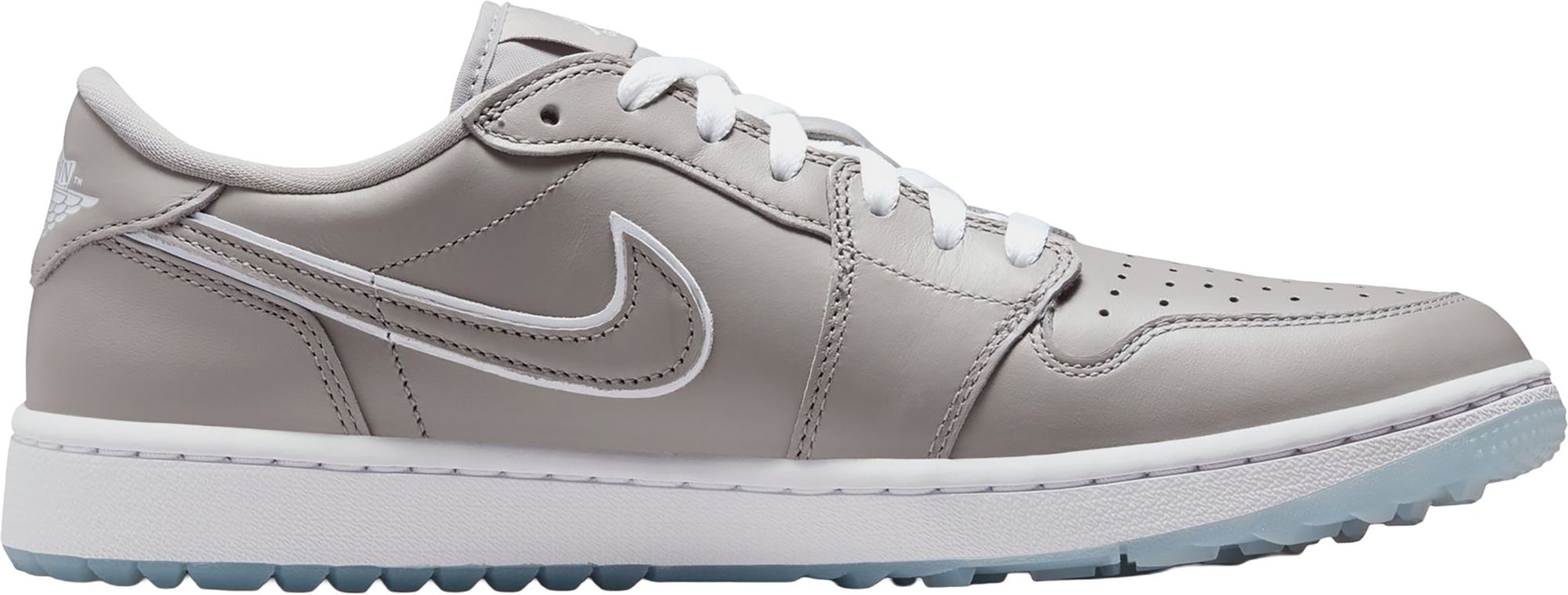 AIR JORDAN 1 LOW G（gray） Nike Air Jordan 1 Low G Golf Shoes Wolf Grey/White/Gum Medium