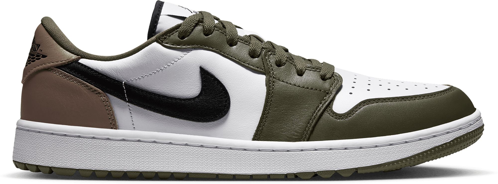 シューズ(男性用) Golf BlackCrocodileSkin AirJordan1 Low
