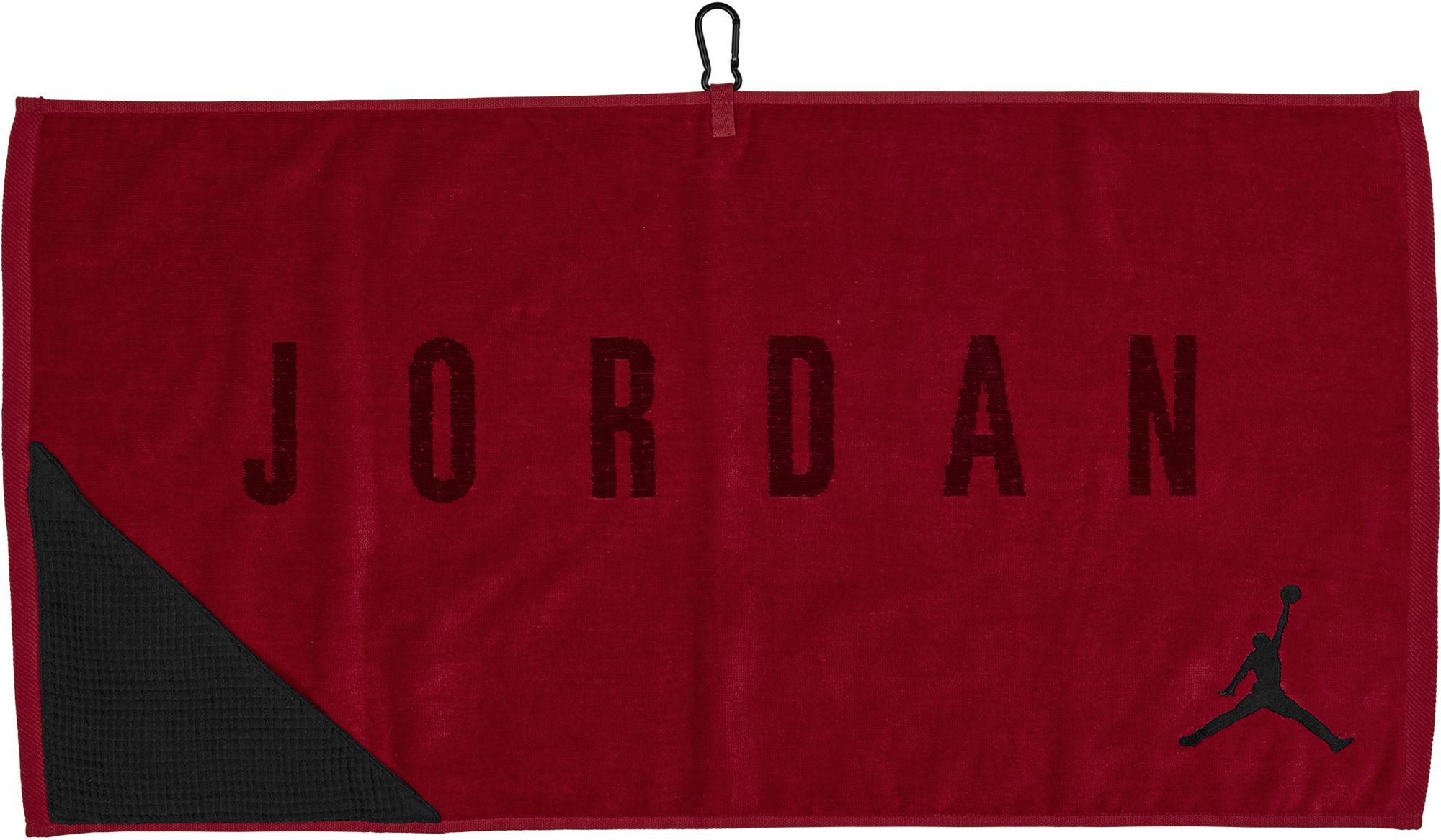 Nike Jordan Utility Golf Towel Black/Medium Grey/Medium Grey