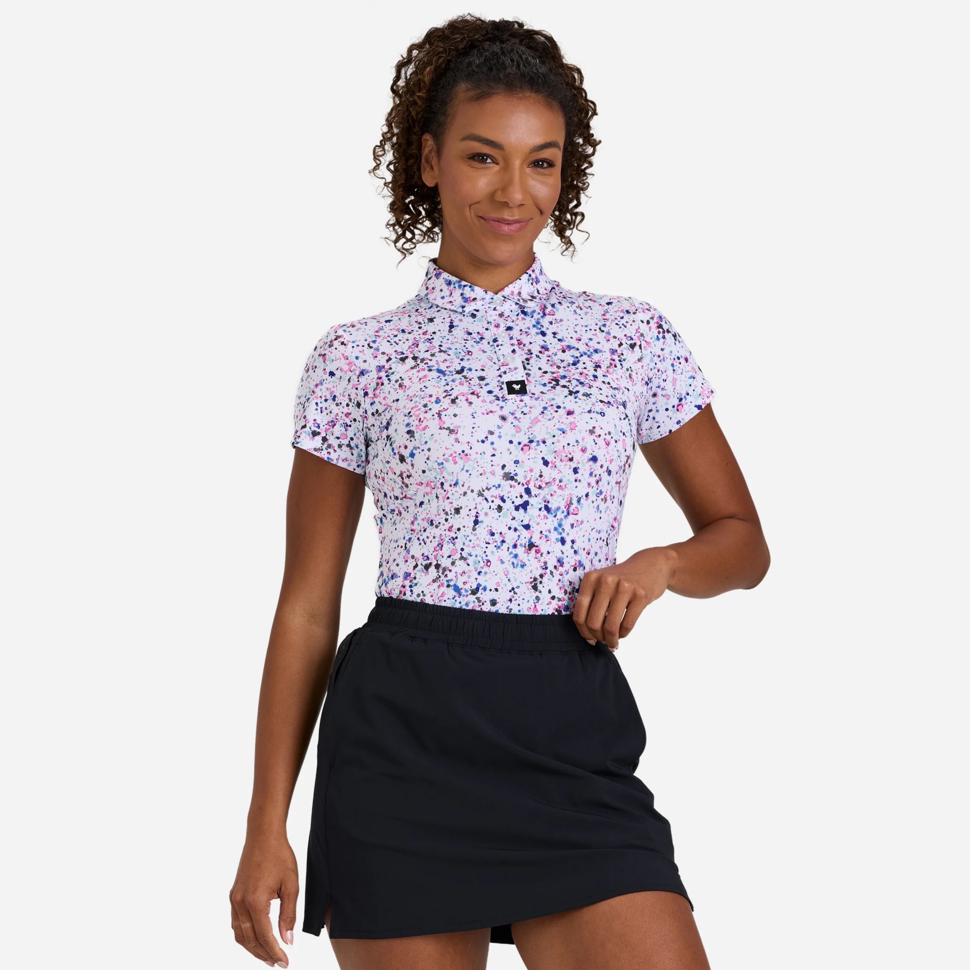 Bad Birdie Women's Short Sleeve Performance Golf Polo | Golf Galaxy