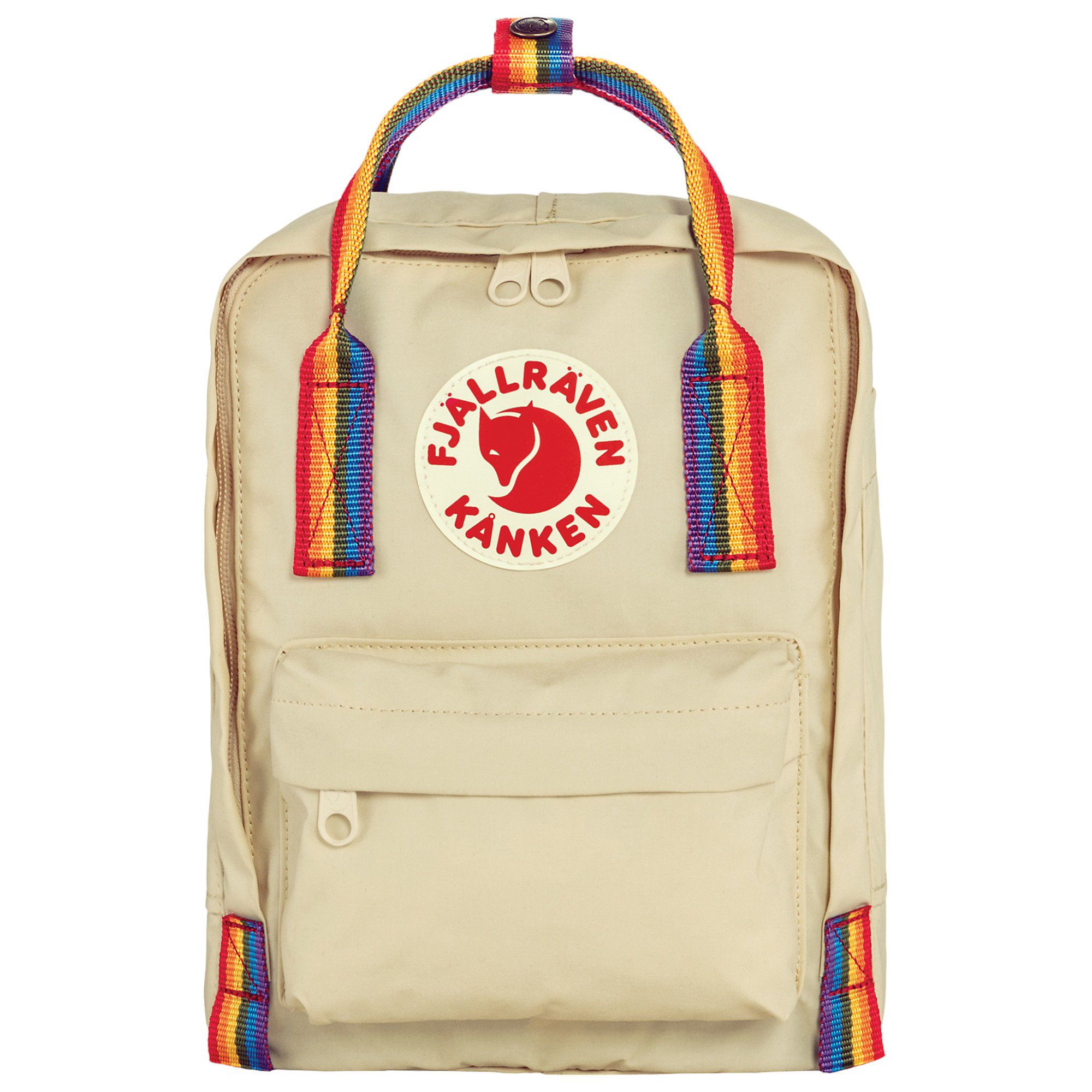 kånken mini backpack in air blue striped – Fjällräven SEA There are handles on top and narrow Fjallraven Kanken Mini 7L Backpack