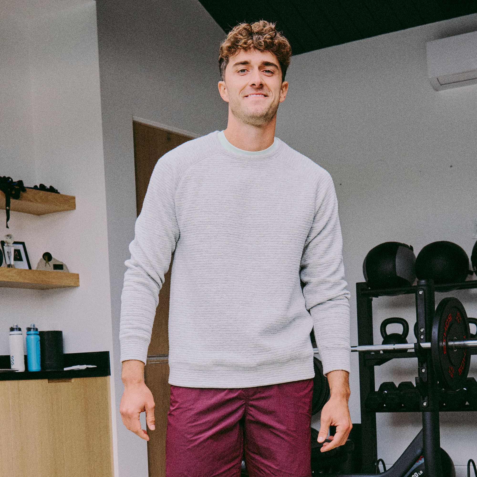 VRST Men's Recharge Lunar Fleece Crew | Dick's Sporting Goods