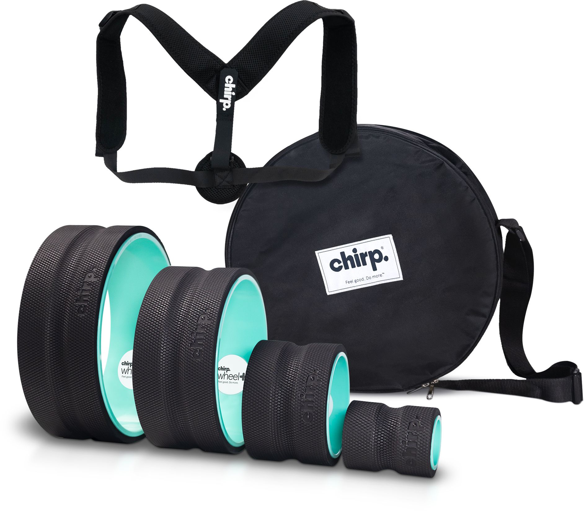 専用バッグ付き chirp wheel+ ストレッチホイール 姿勢矯正器具付き Chirp The Ultimate Back + Neck Bundle | Dick's Sporting Goods