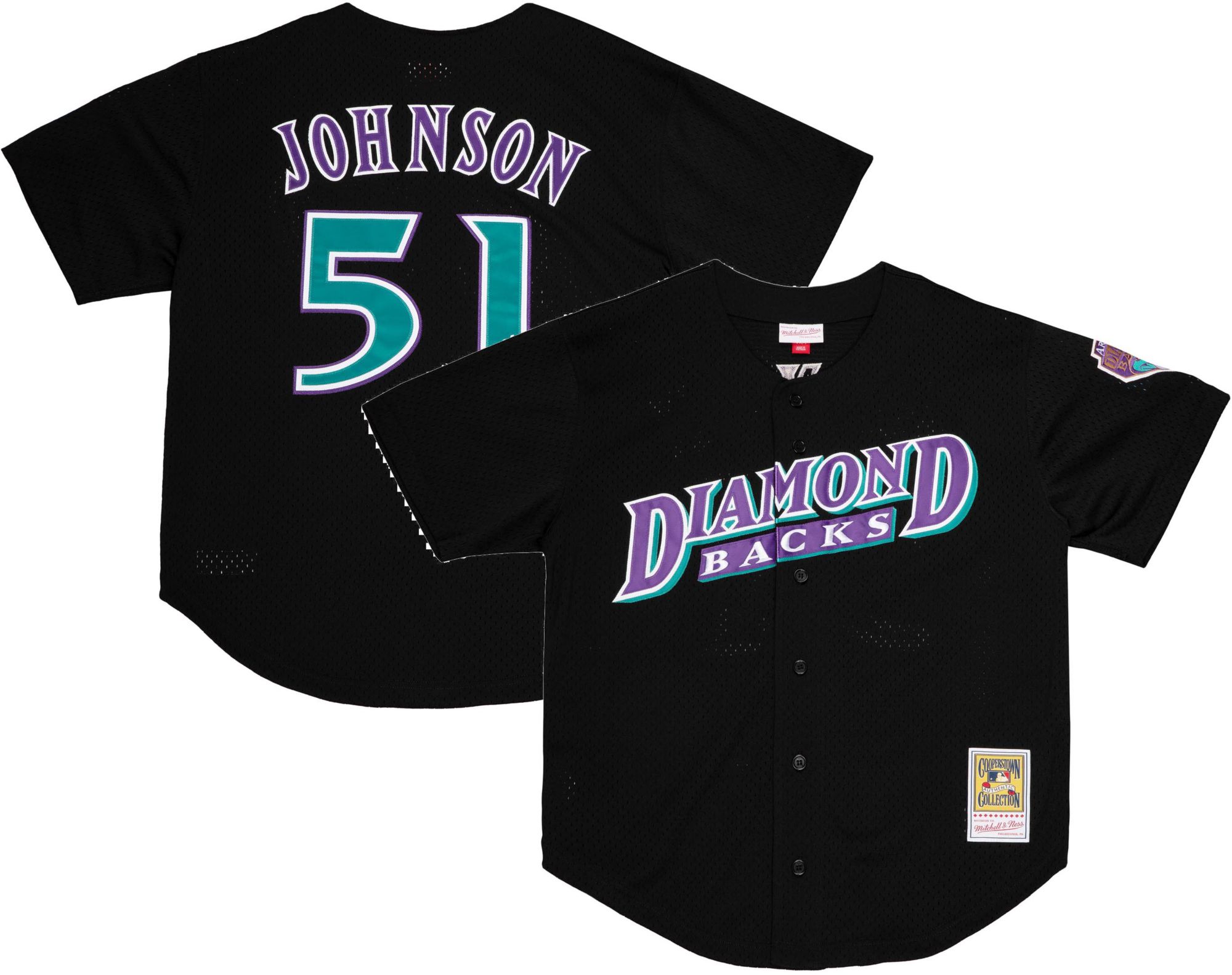 Mitchell & Ness Men's Arizona Diamondbacks Batting Practice Black