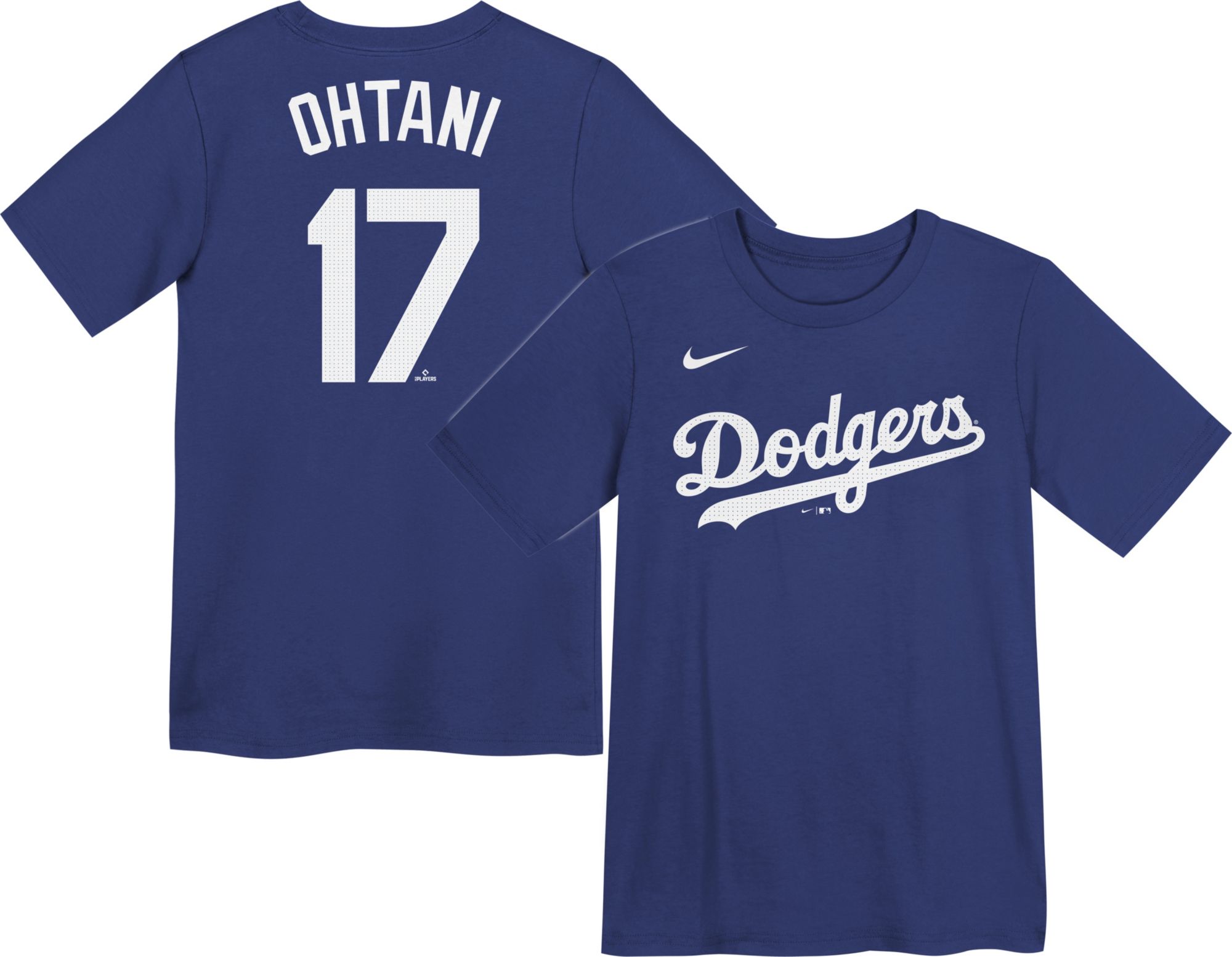 Nike Little Kids' 4-7 Los Angeles Dodgers Shohei Ohtani #17 Blue T
