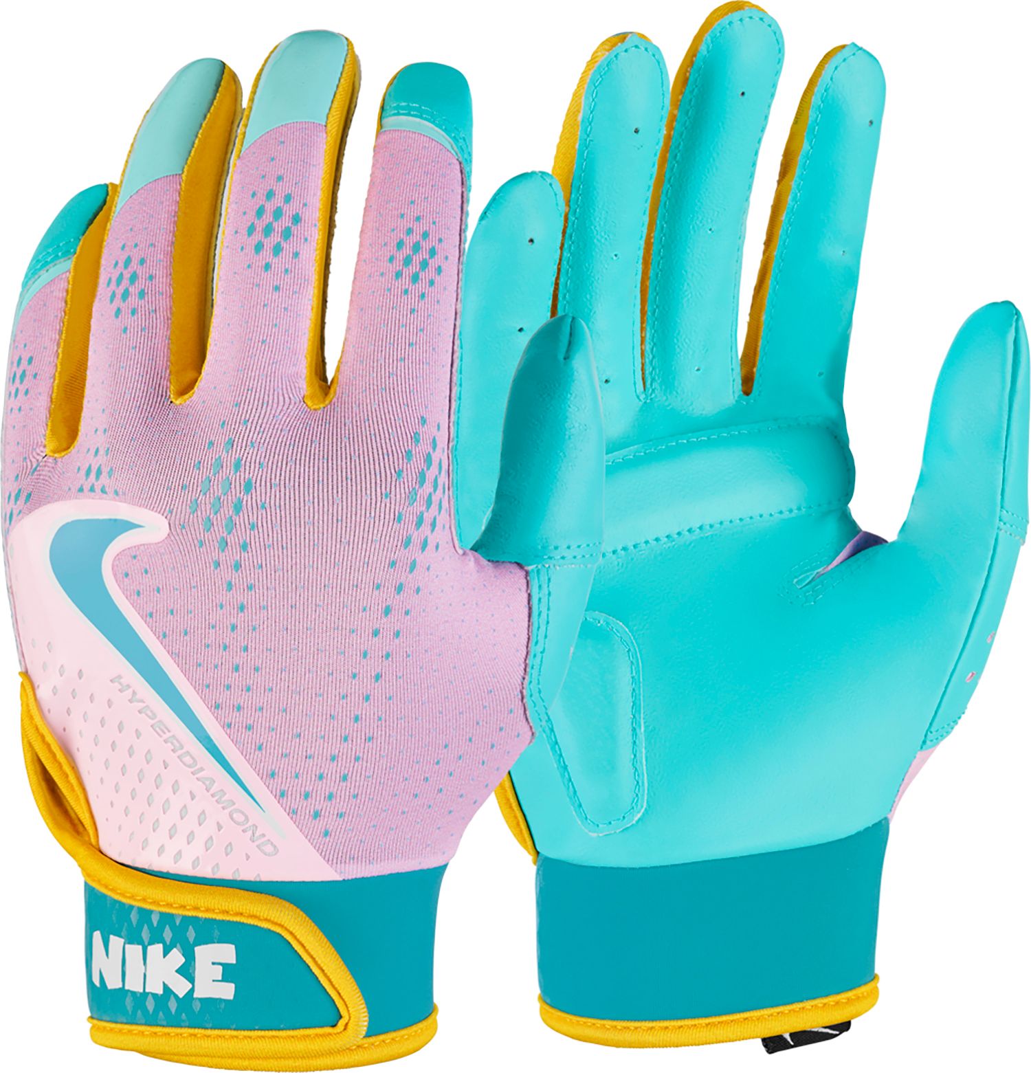 Nike Girls' Hyperdiamond 3.0 Softball Batting Gloves | Dick's