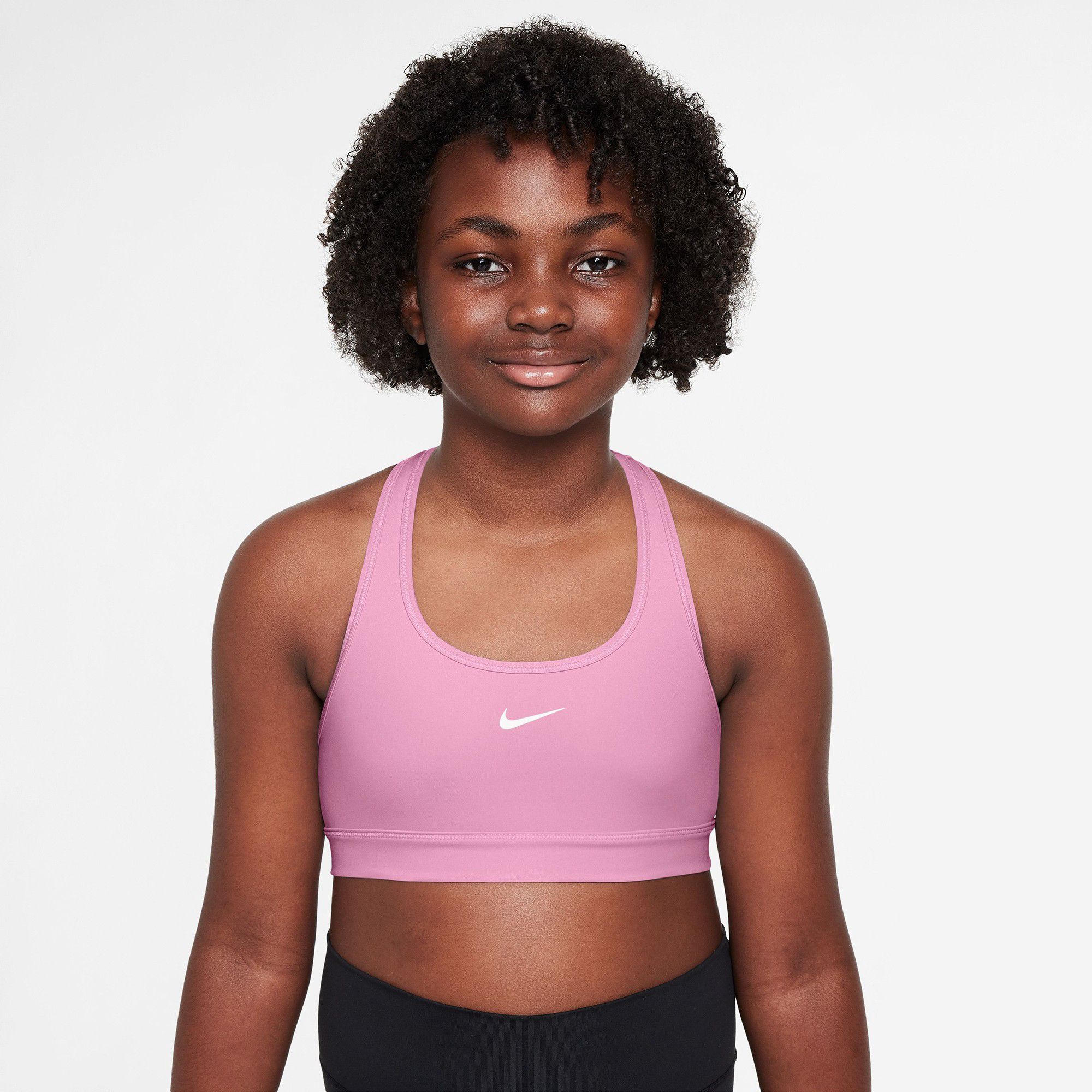 Nike Girls' Pro Dri-FIT Swoosh Sports Bra | Dick's Sporting Goods