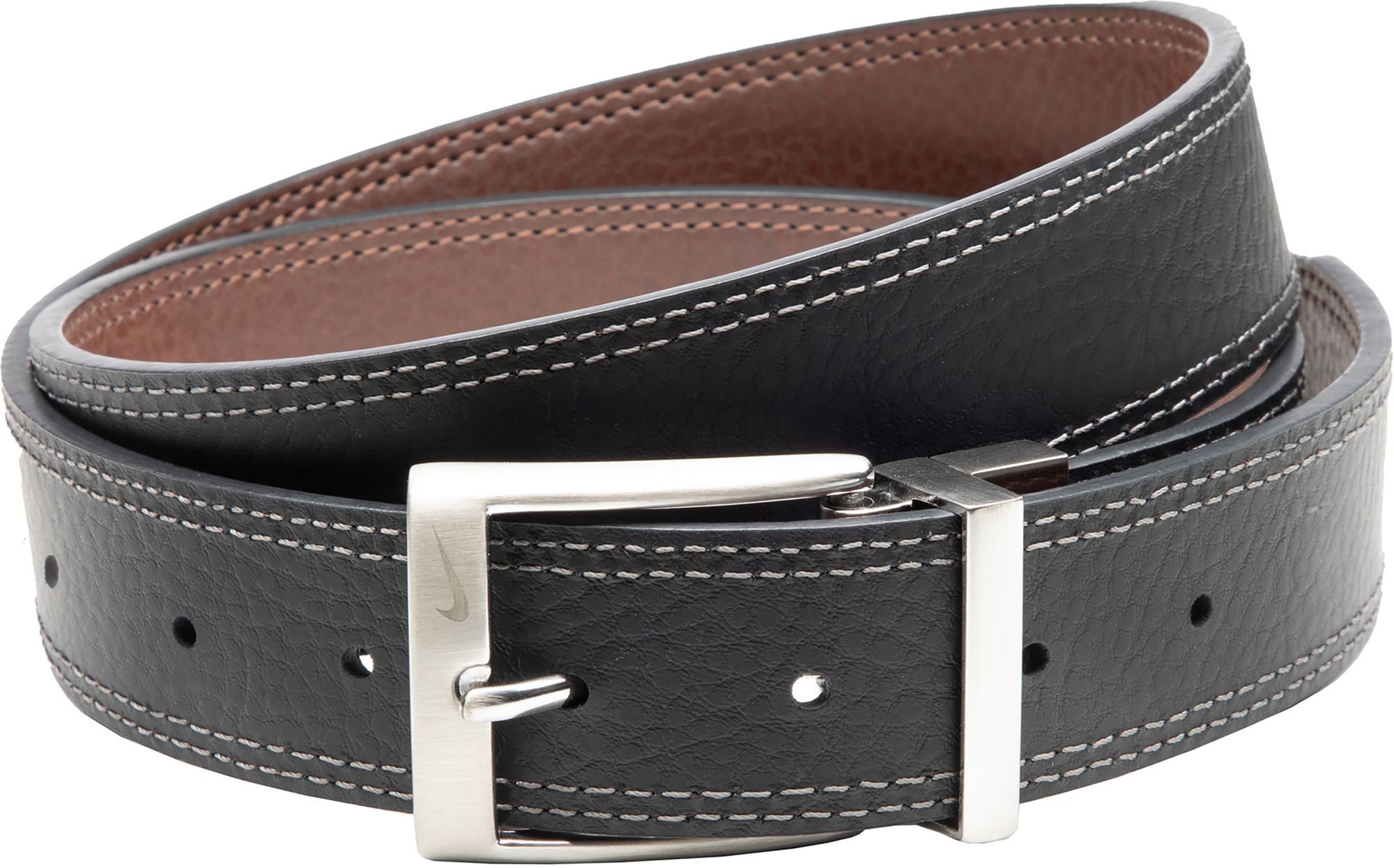 9698 Men\'s Stitch Reversible Belt (black/white Columbia Sportswear Men main image 2