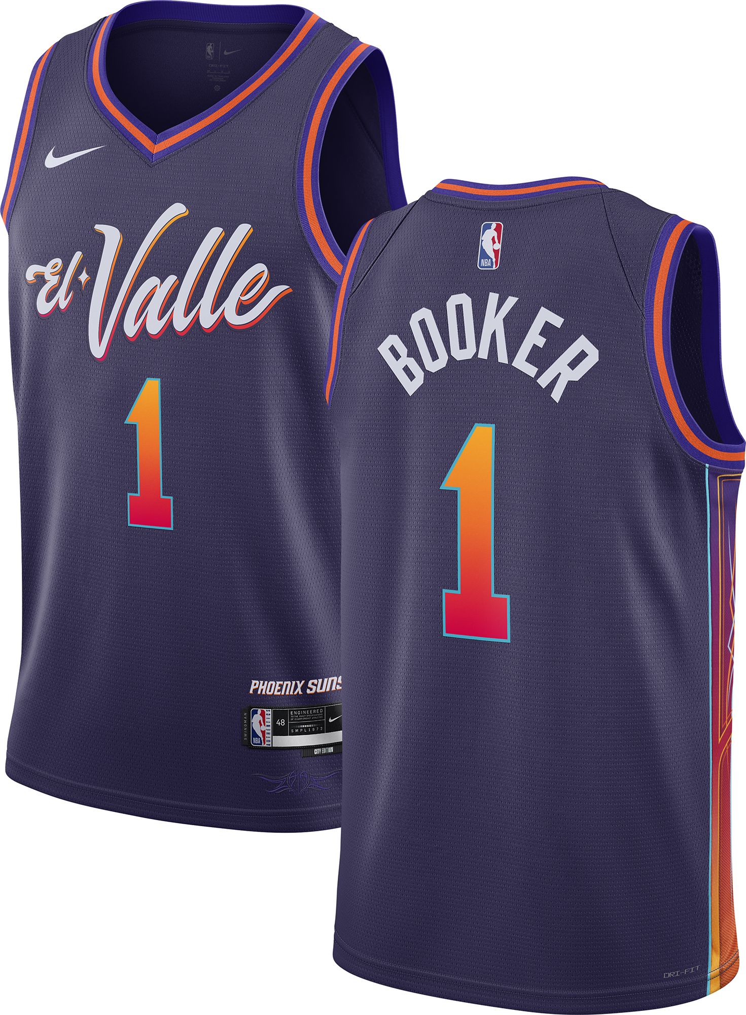 Nike Adult 2023 24 City Edition Phoenix Suns Devin Booker 1 Jersey Dick s Sporting Goods