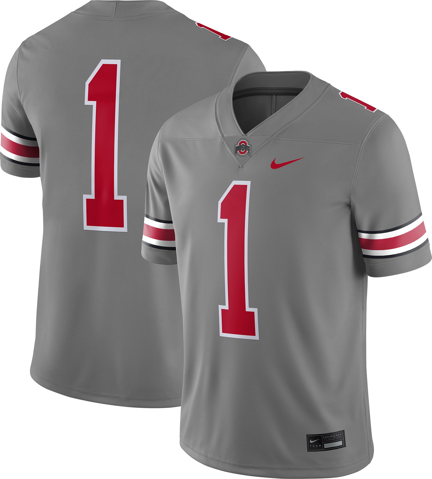 Nike ohio state buckeyes custom football jersey hotsell