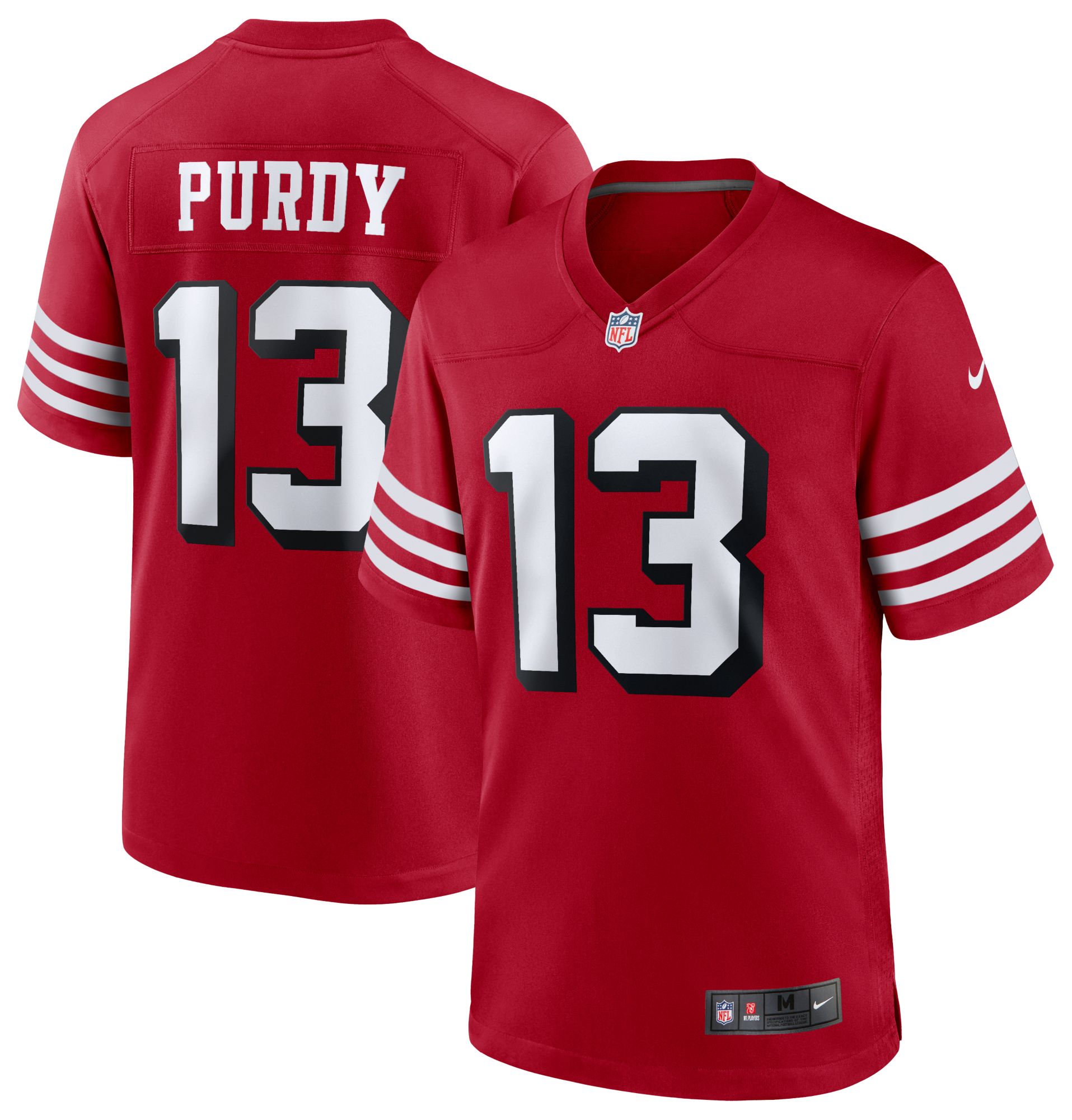 新品タグ付きNY購入サンフランシスコ49ers ガロポロ ユニフォーム Mサイズ 23NIKMNFL49RSBPRDSAFC_is