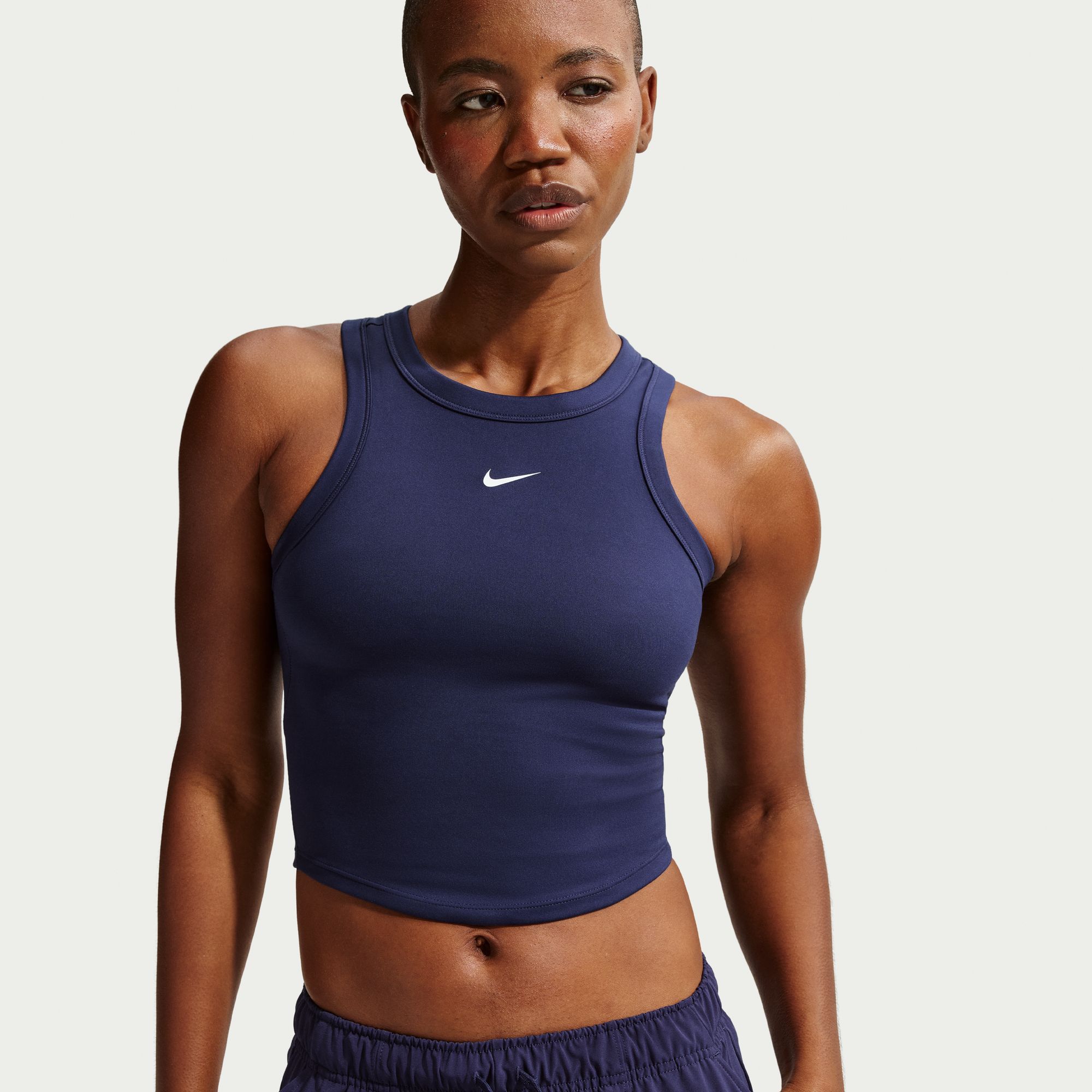 Nike Women's One Fitted Dri-FIT Cropped Tank Top | Dick's Sporting
