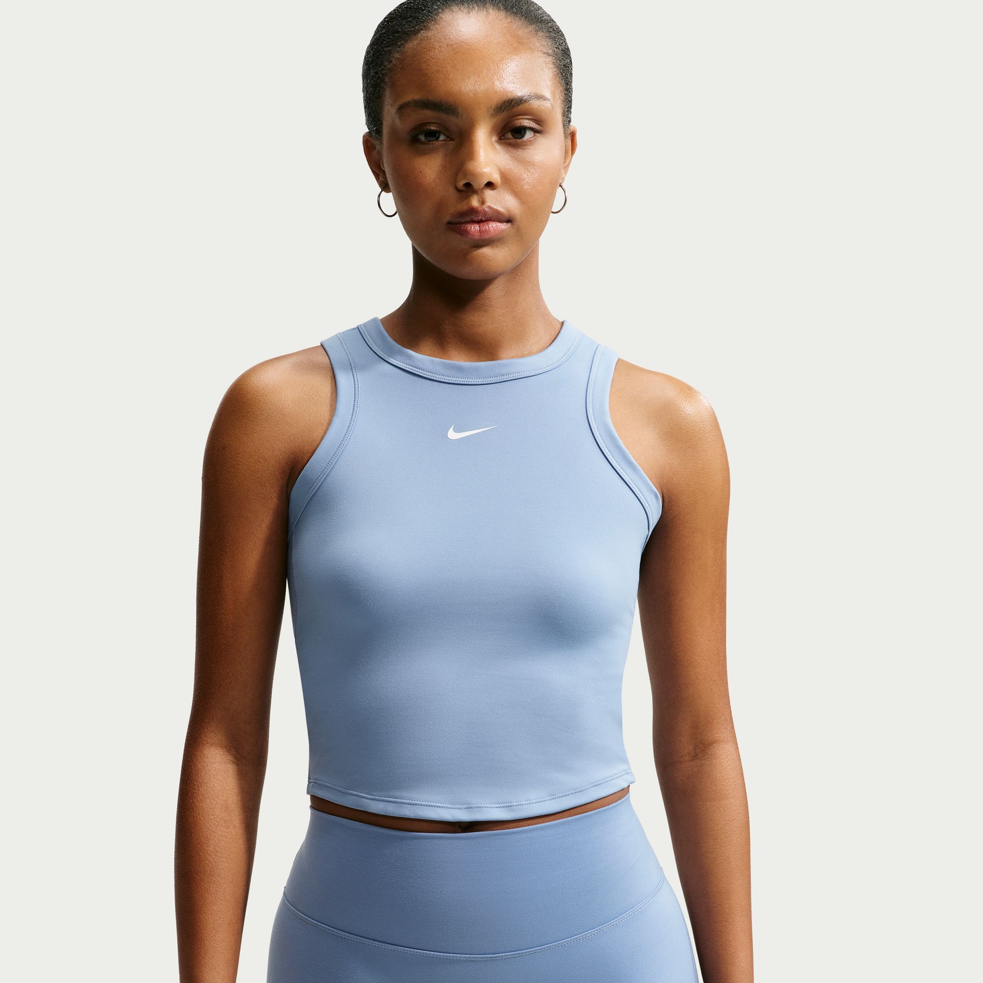 Nike Women's One Fitted Dri-FIT Cropped Tank Top | Dick's Sporting
