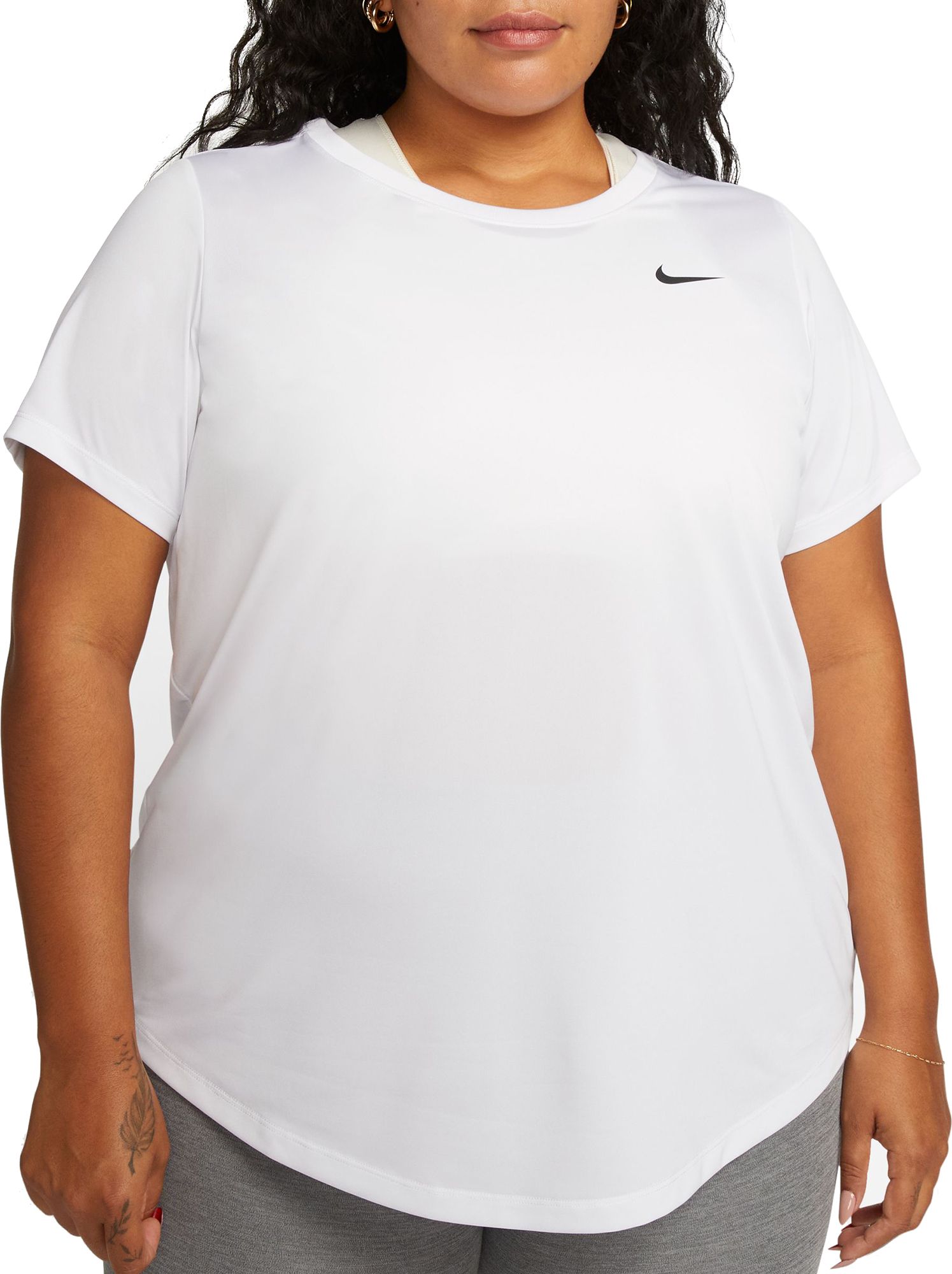 売れ筋商品|||ナイキ Tシャツ トップス レディース Women's   Dri-FIT   T-Shirt White Nike Womens Dri-Fit Short Sleeve Running Shirt – ShopCGX