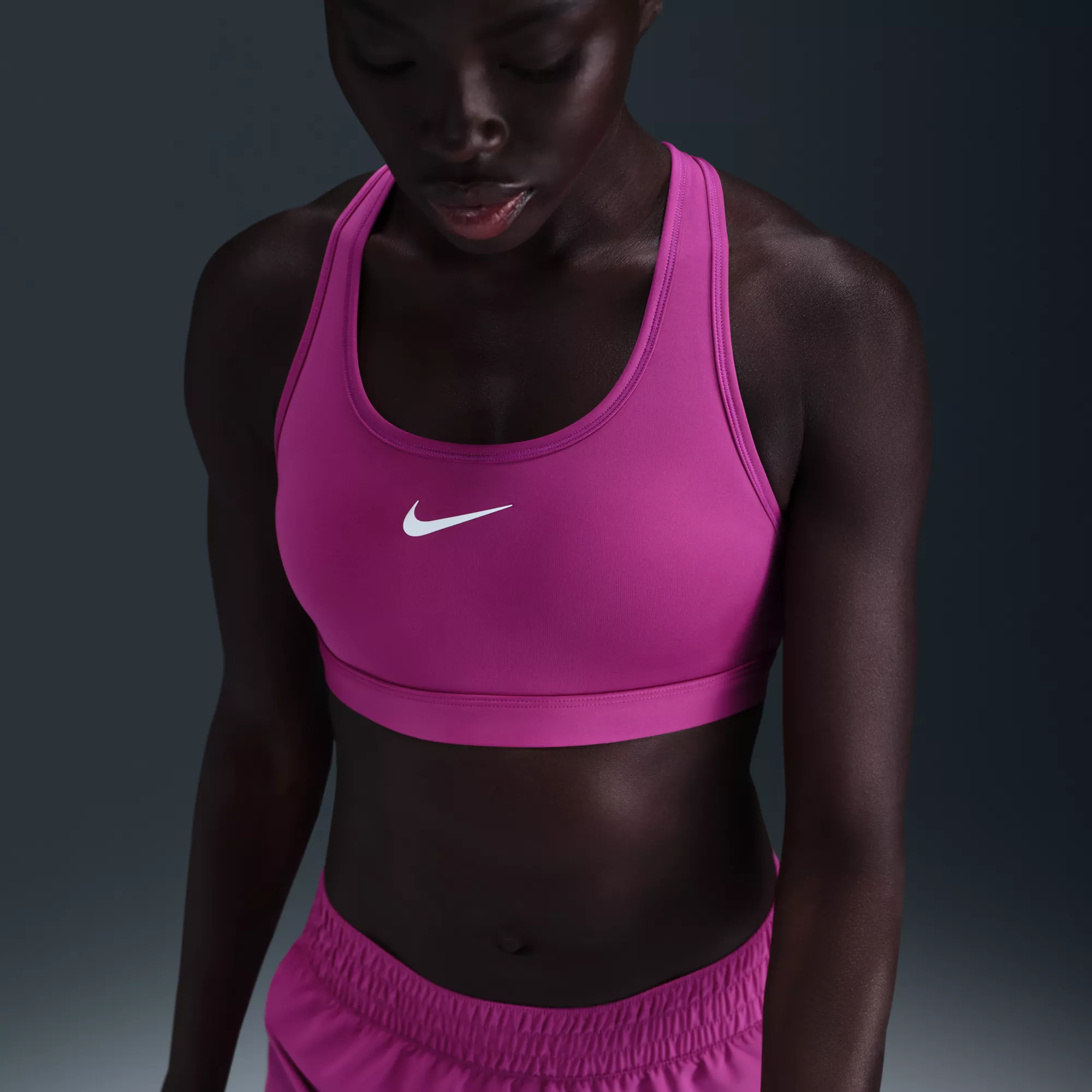 Nike Women's Swoosh Medium Support Padded Sports Bra