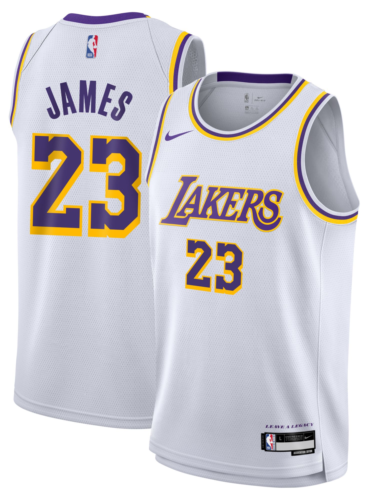 NBA ブレイザーズ MILES 23  ユニフォーム　バスケ　L 23NIKYNBLKRSYWHTJLAL_is