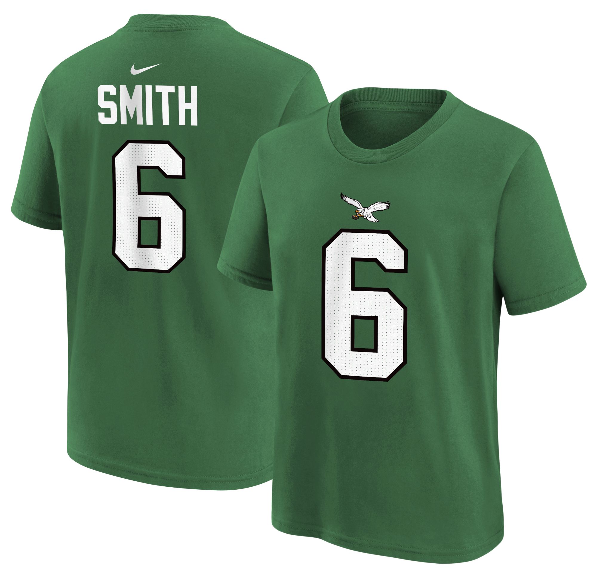 Nike Youth Philadelphia Eagles DeVonta Smith #6 Kelly Green
