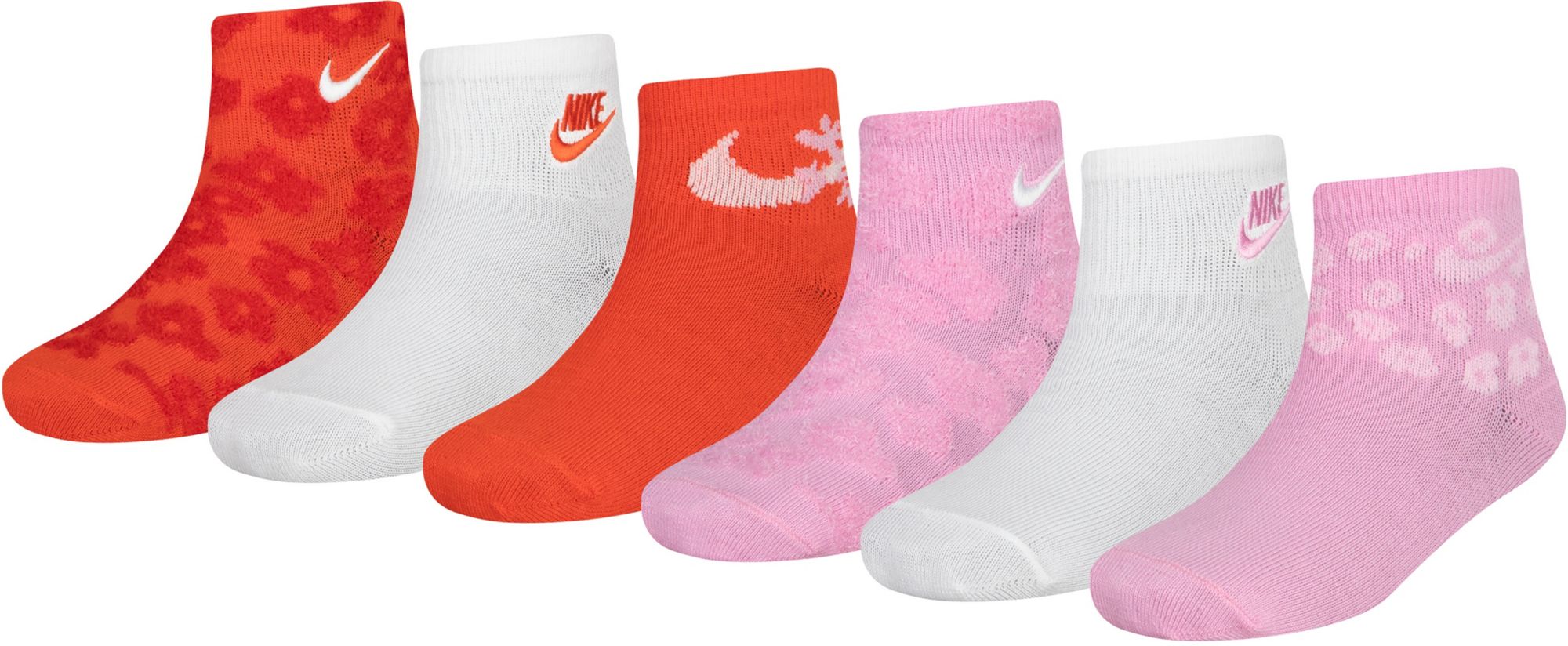 Nike Girls' Your Move 6 Pack Ankle Socks | Dick's Sporting Goods