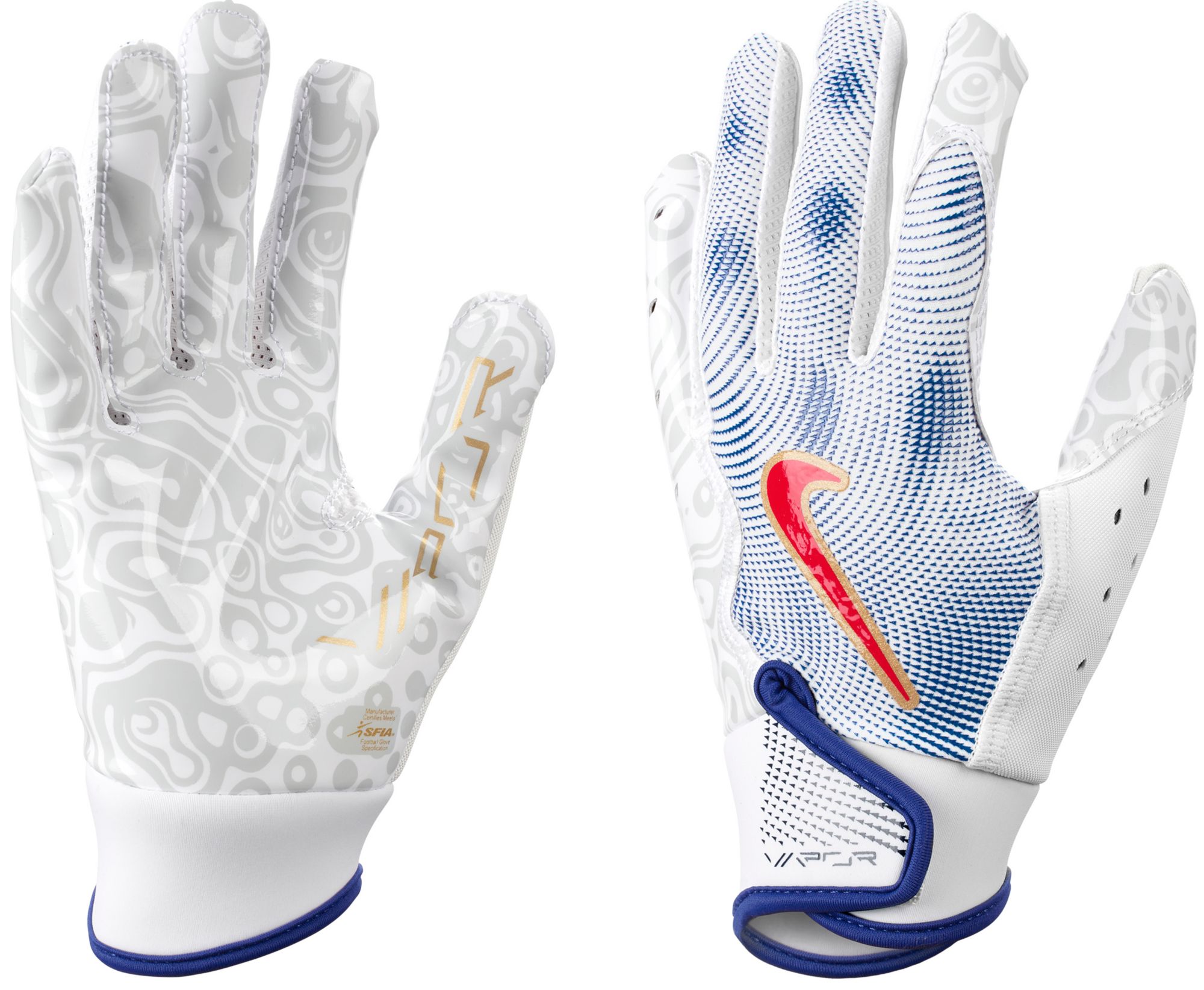 Nike Youth Vapor Jet 8.0 Energy Swag Football Gloves Dick s Sporting Goods