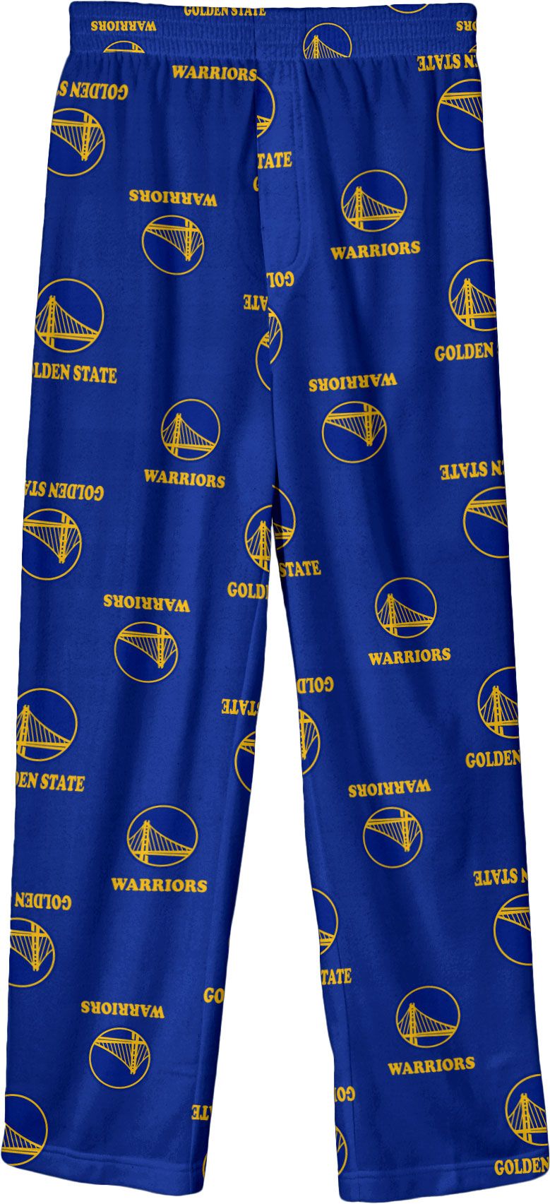 NBA Youth Golden State Warriors Blue Printed Sleep Pants | Dick's