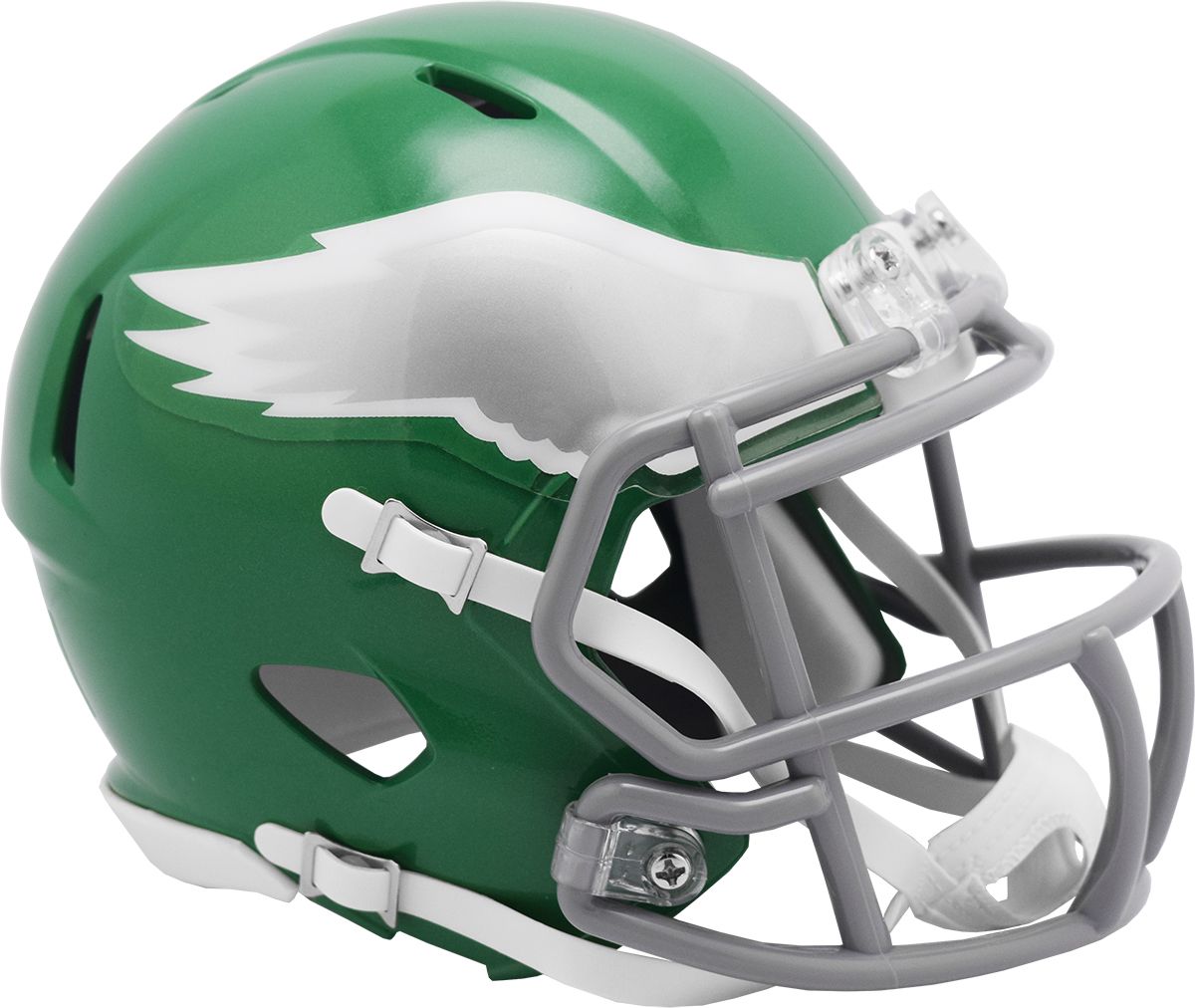 9 year old cheap wearable football helmets philadelphia eagles 2023 On Field Alternate Authentic SpeedFlex (Kelly Green) SP face mask 9 year old cheap wearable