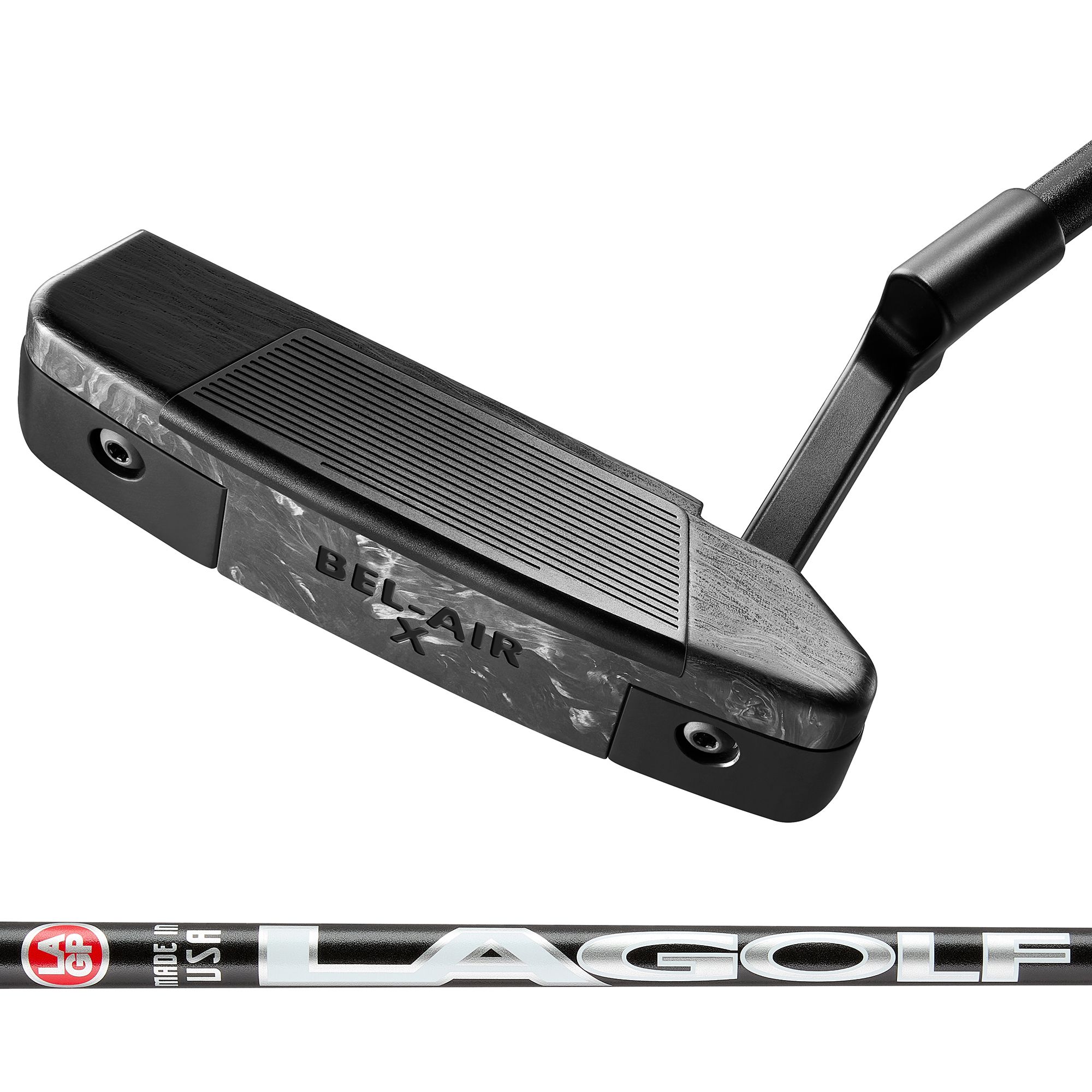 LA GOLF Bel-Air X Plumbers Neck Putter | Golf Galaxy
