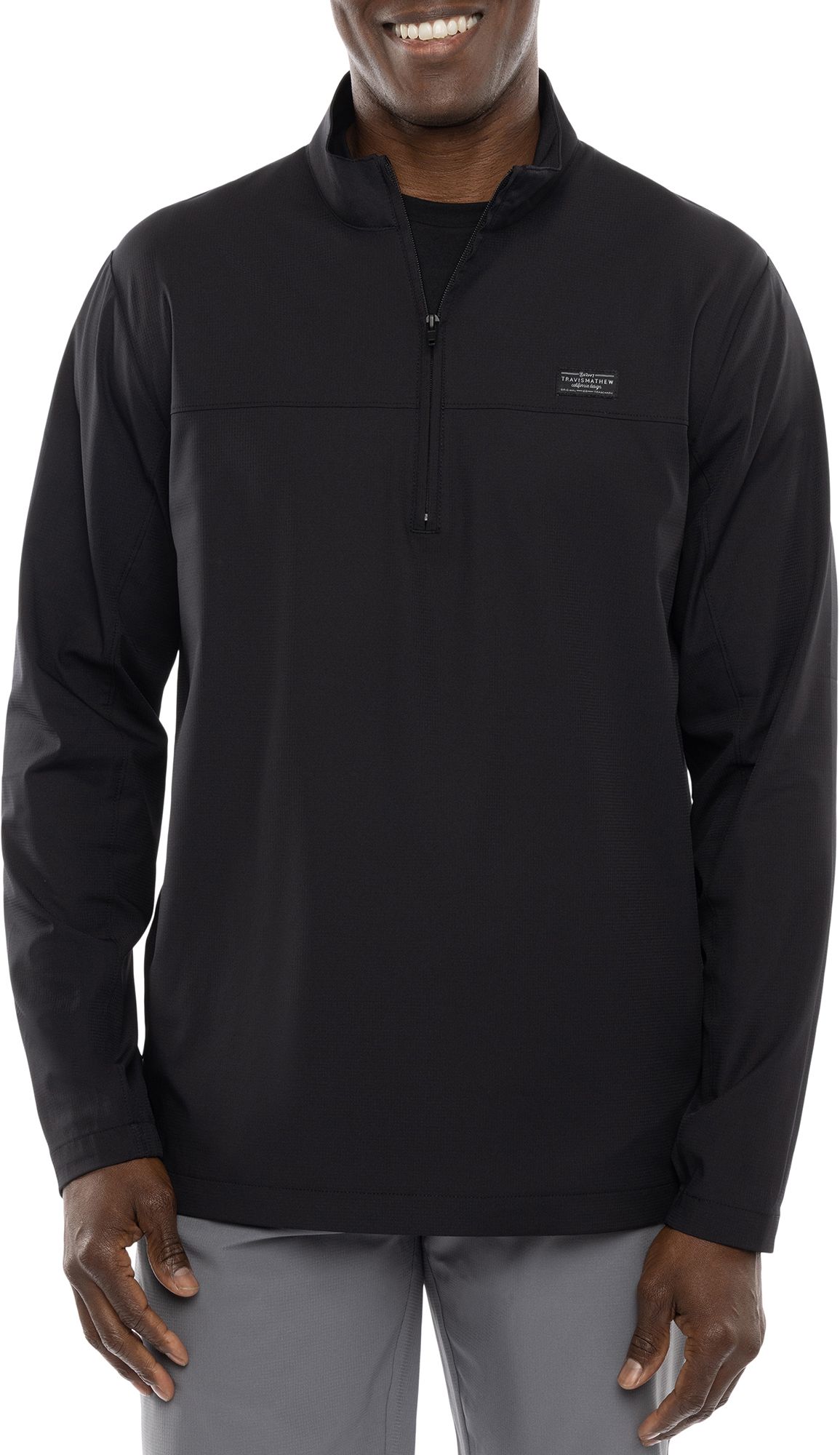 TravisMathew Men's Wanderlust 1/4 Zip Golf Jacket | Golf Galaxy