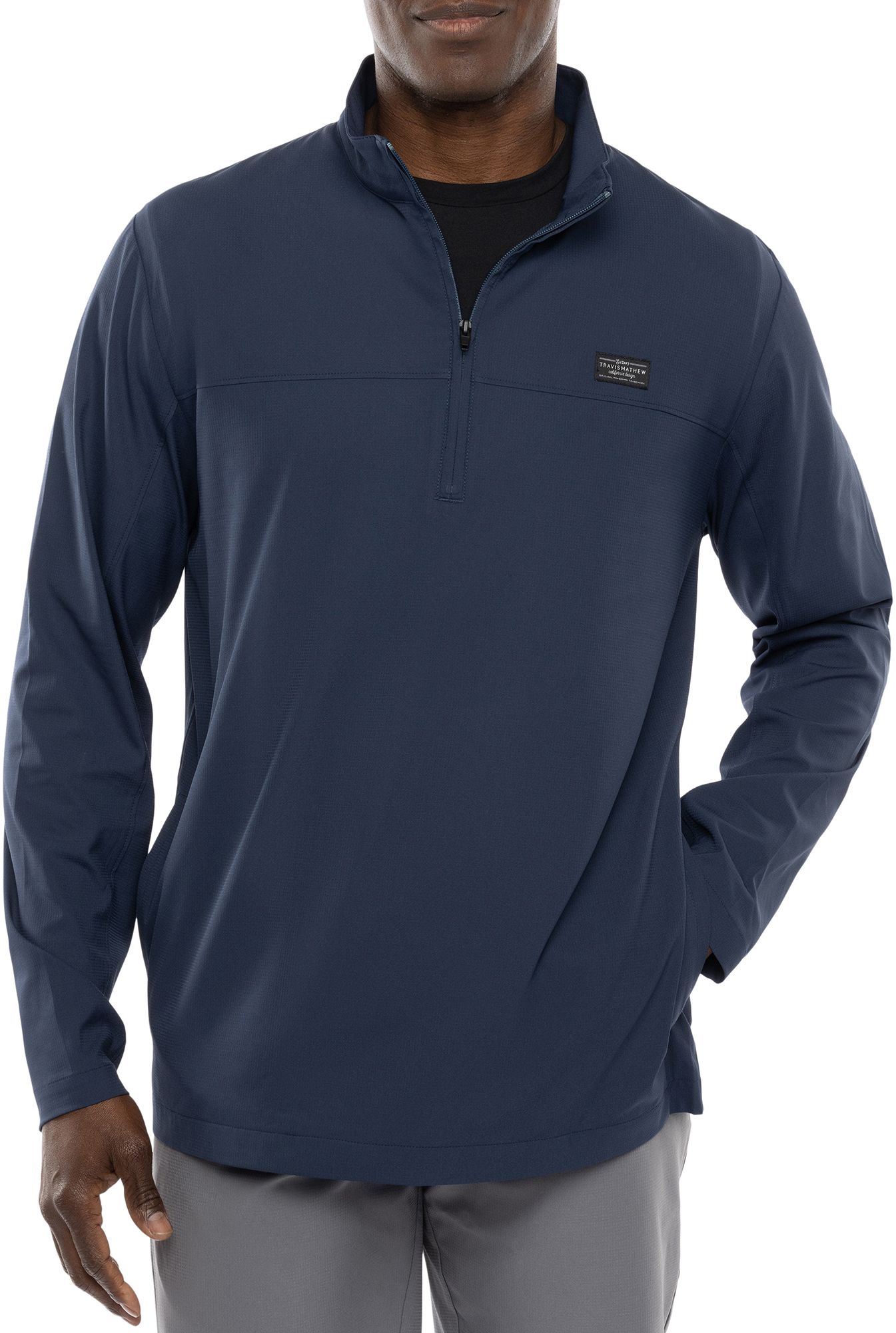 TravisMathew Men's Wanderlust 1/4 Zip Golf Jacket | Golf Galaxy