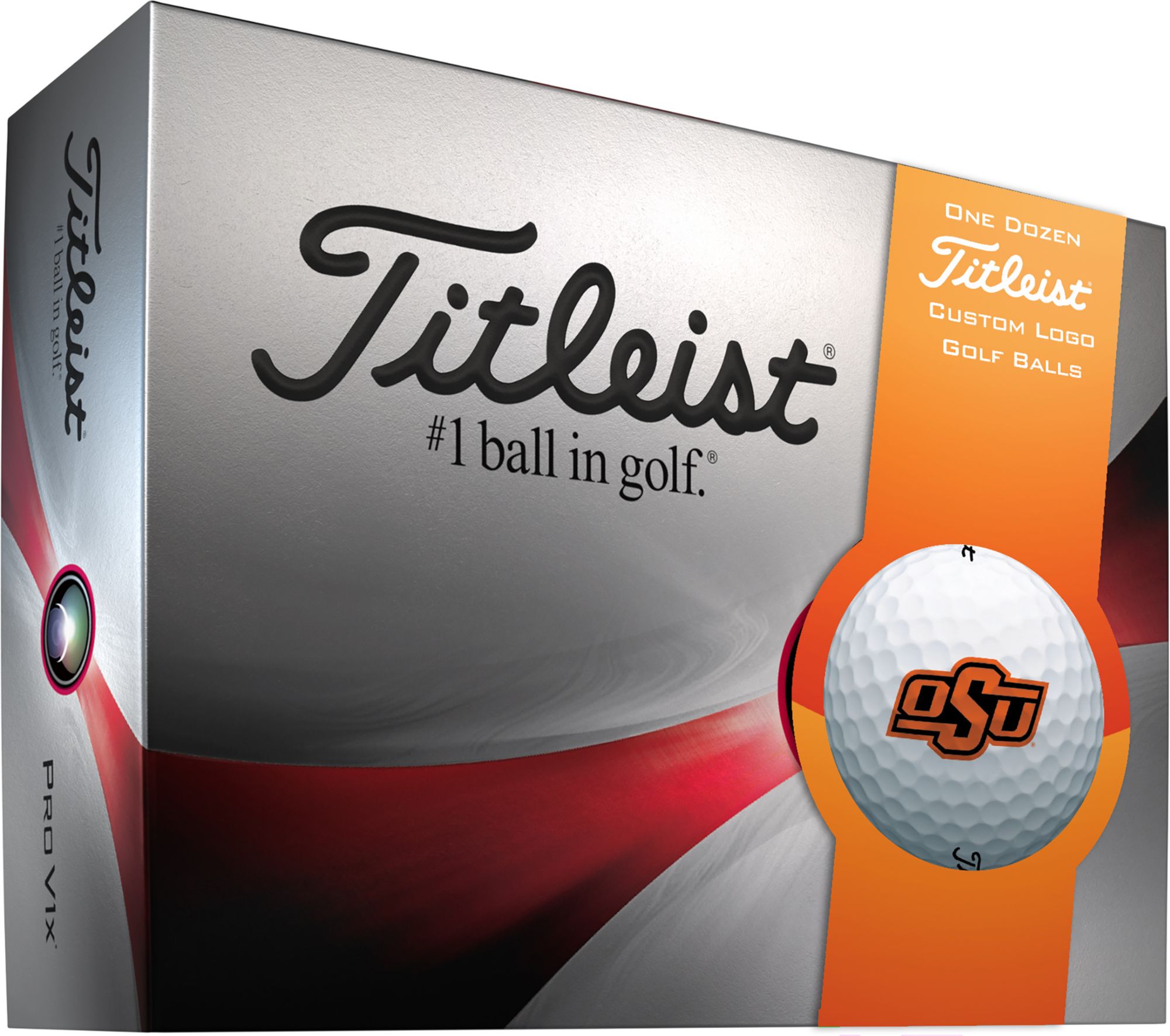 Titleist 2023 Pro V1x Oklahoma State Cowboys Golf Balls | Golf Galaxy