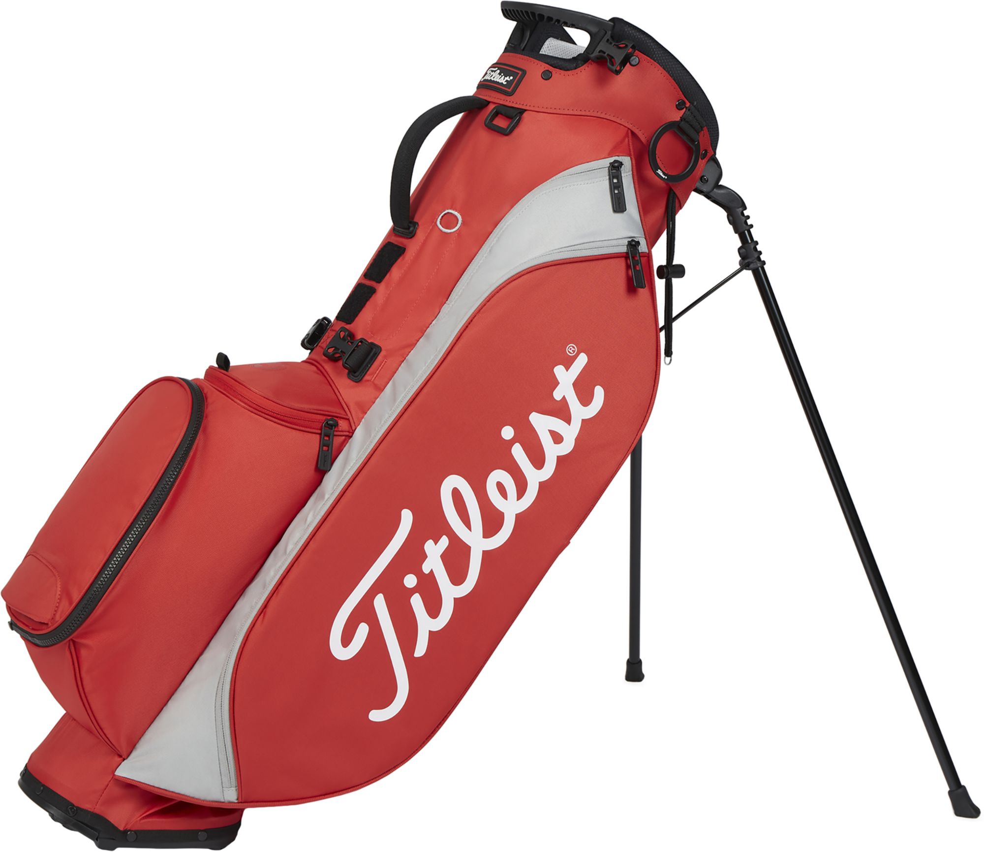 スタンドキャディバッグ■ネイビー/レッド ■新品プレイヤーズ4□Titleist