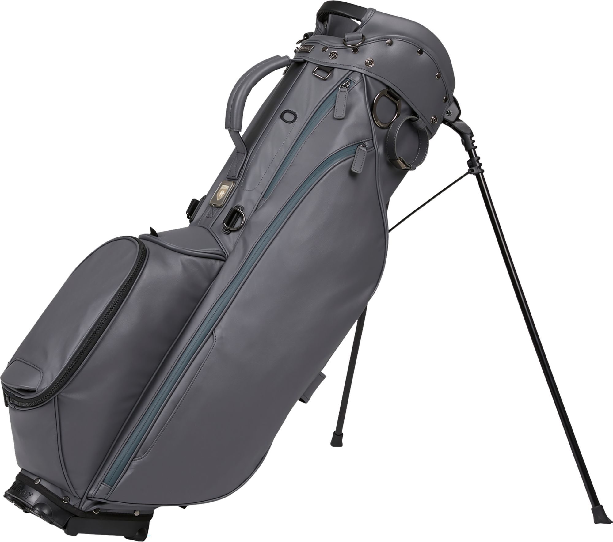 グレー/グリーン スタンドバッグ Titleist