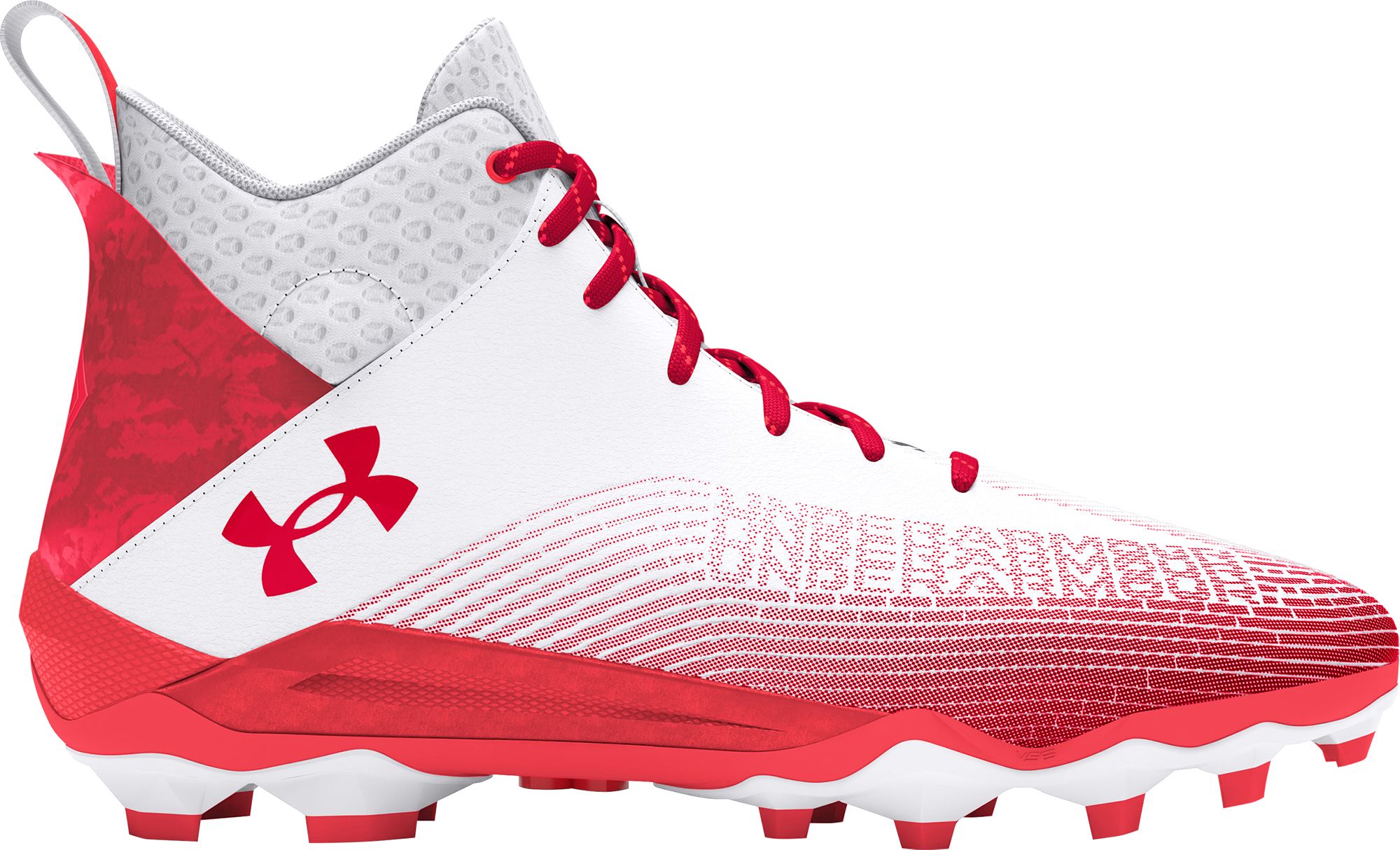 Red white blue under armour cleats online