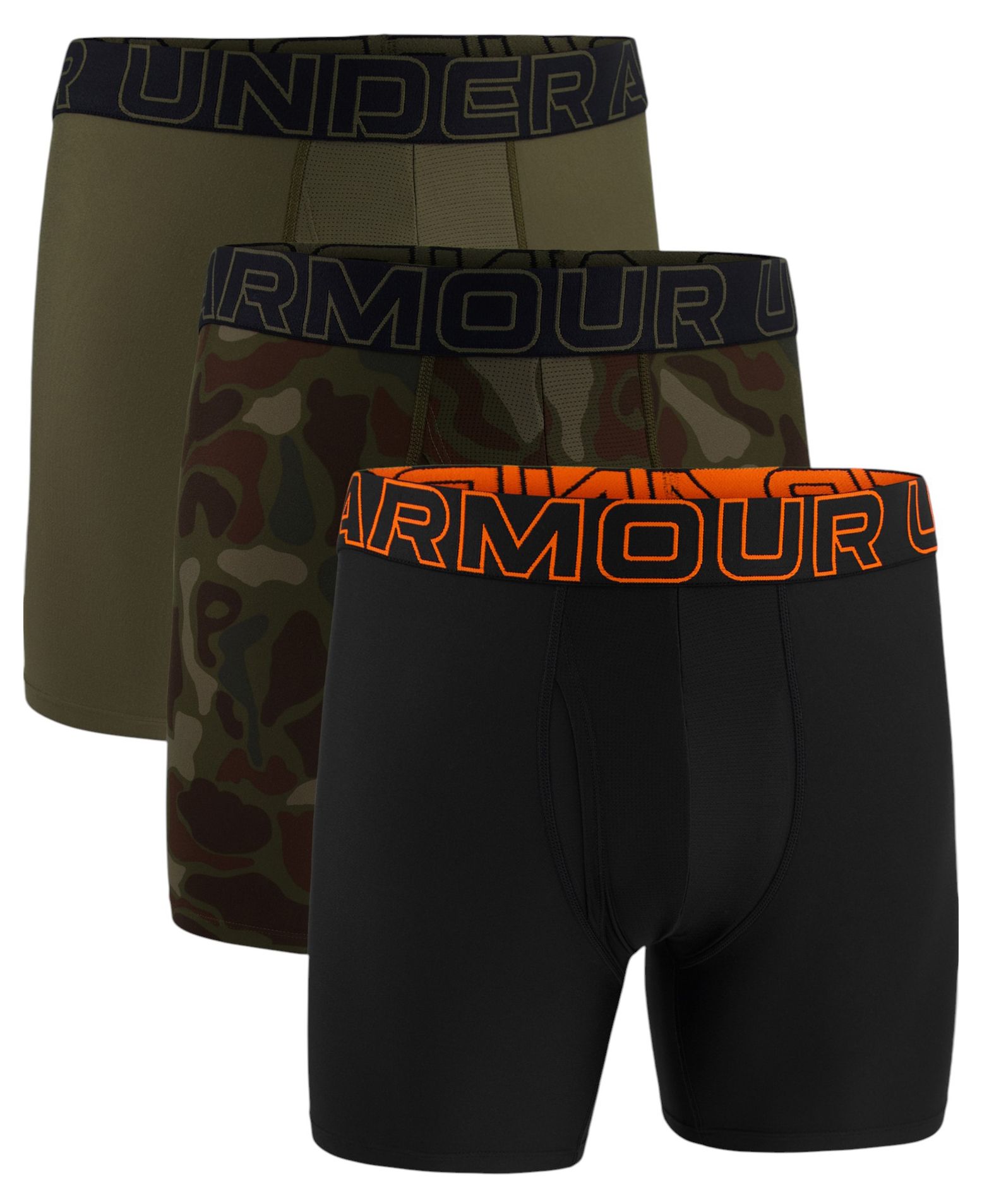 Under Armour Men's Performance Tech Novelty 6” Boxer Briefs – 3
