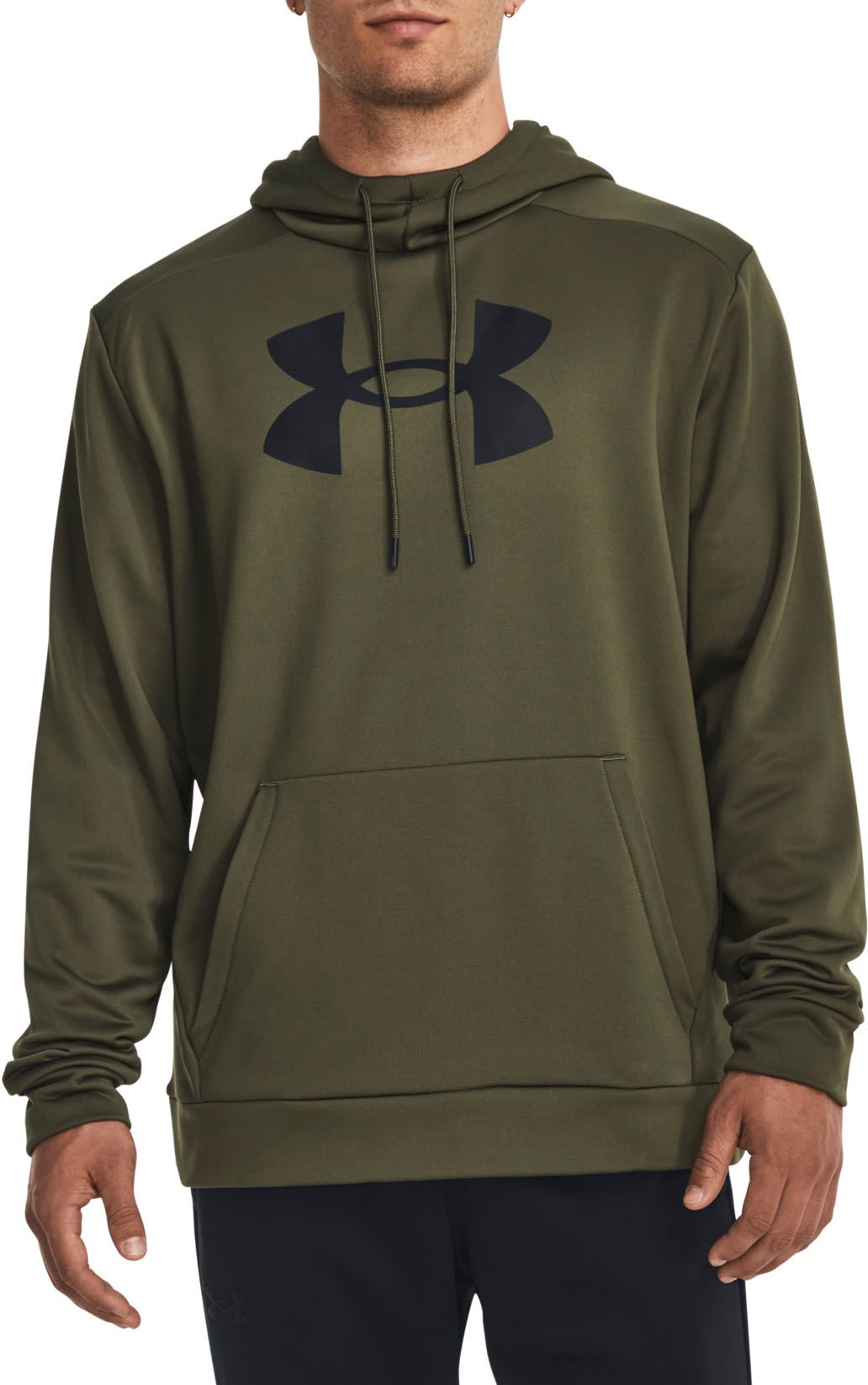 Ua big logo hoodie discount