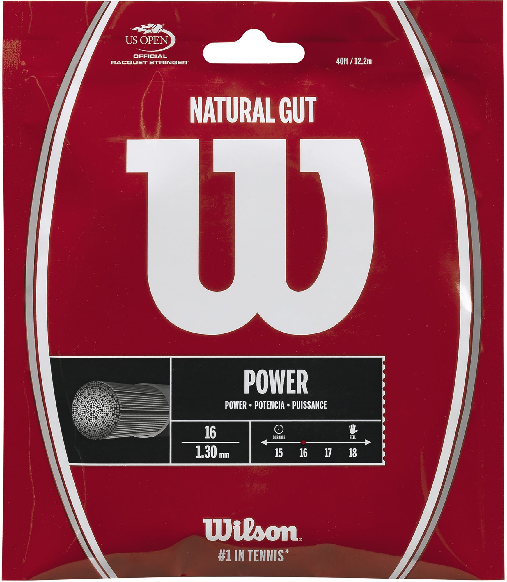 Wilson Natural Gut 16 Tennis String | Dick's Sporting Goods