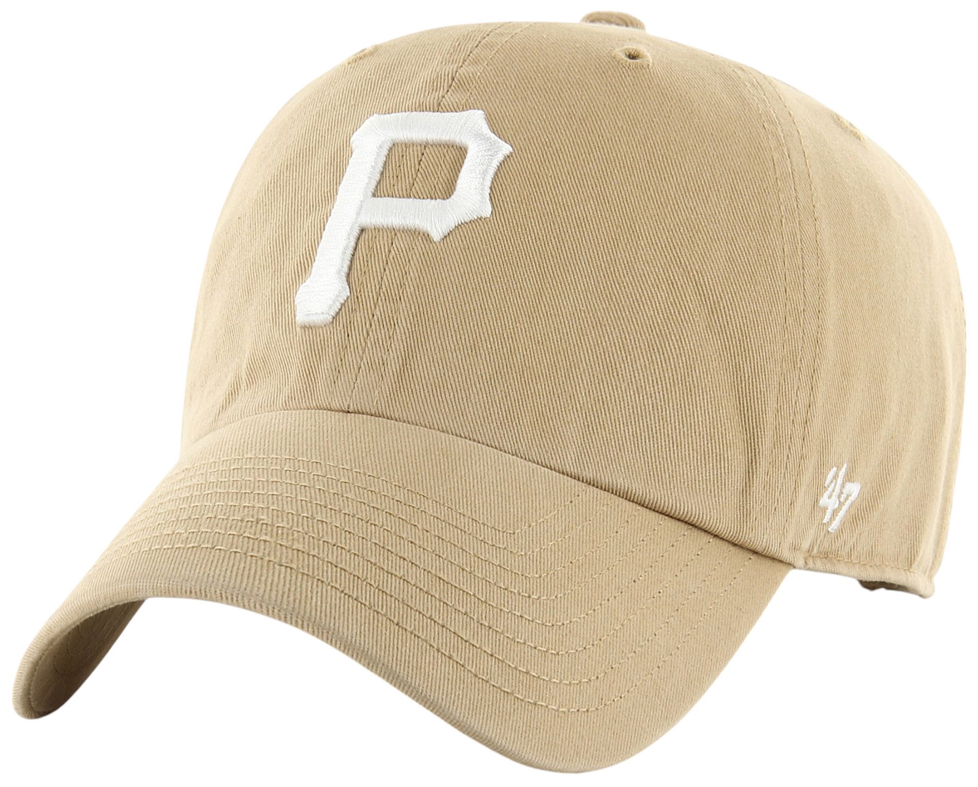 帽子 BROWN by 2-tacs Souvenir cap Khaki 47 Adult Pittsburgh Pirates Khaki Clean Up Adjustable Hat | Dick's