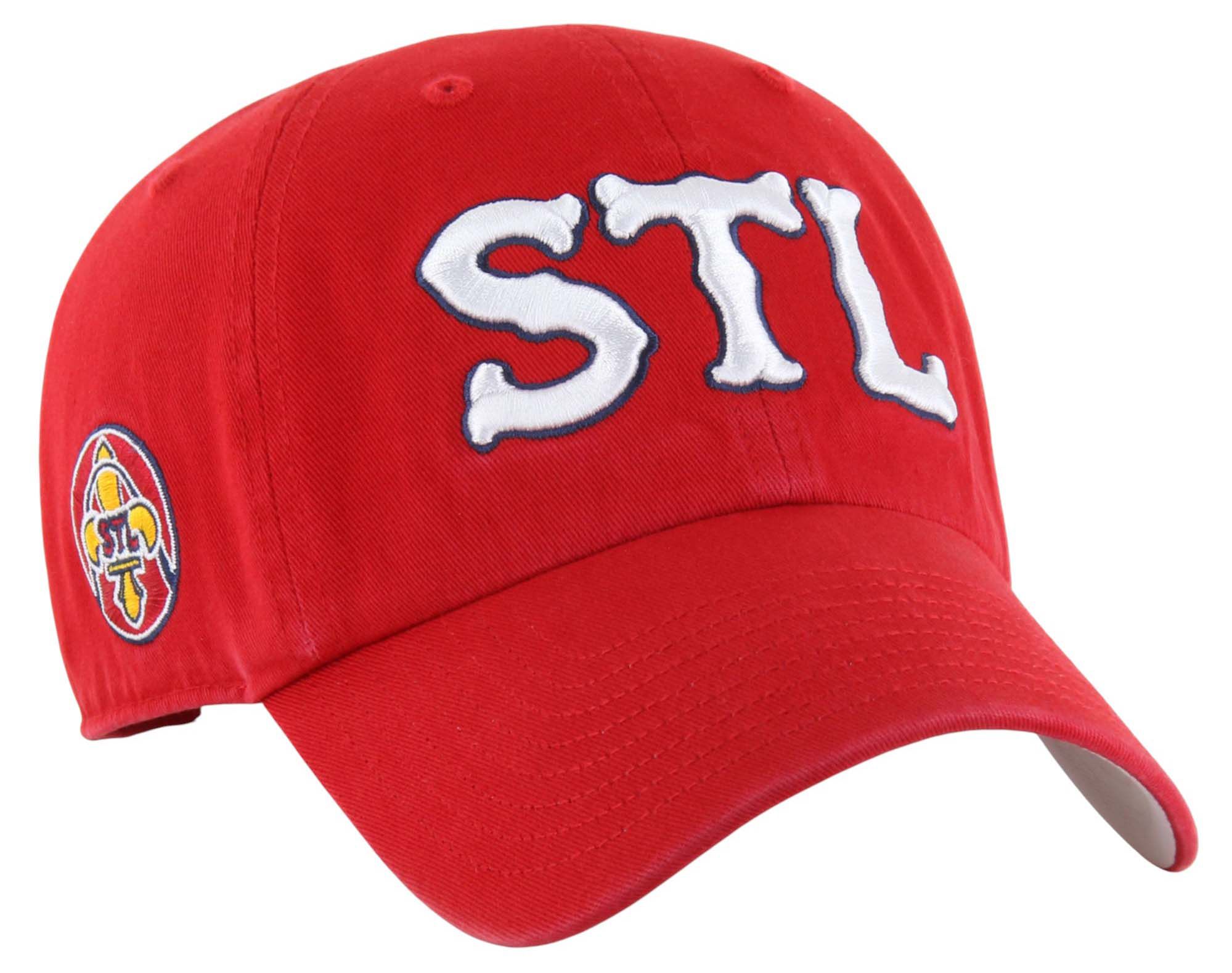 帽子 CAP STANDARDCALIFOLNIA 47 Adult St. Louis Cardinals City Connect Clean Up Adjustable Hat