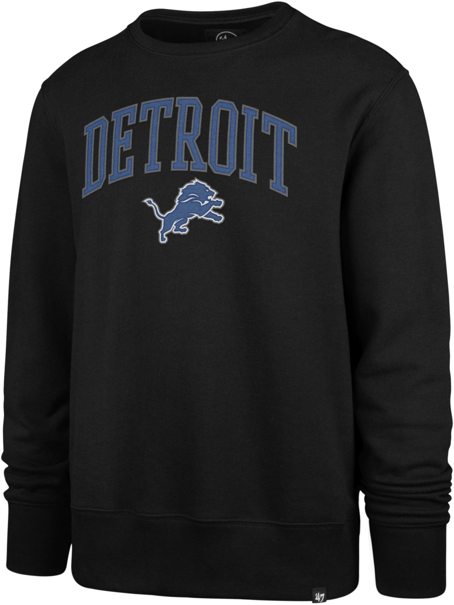 47 Adult Detroit Lions Black Wordmark Hoodie | Dick's Sporting Goods
