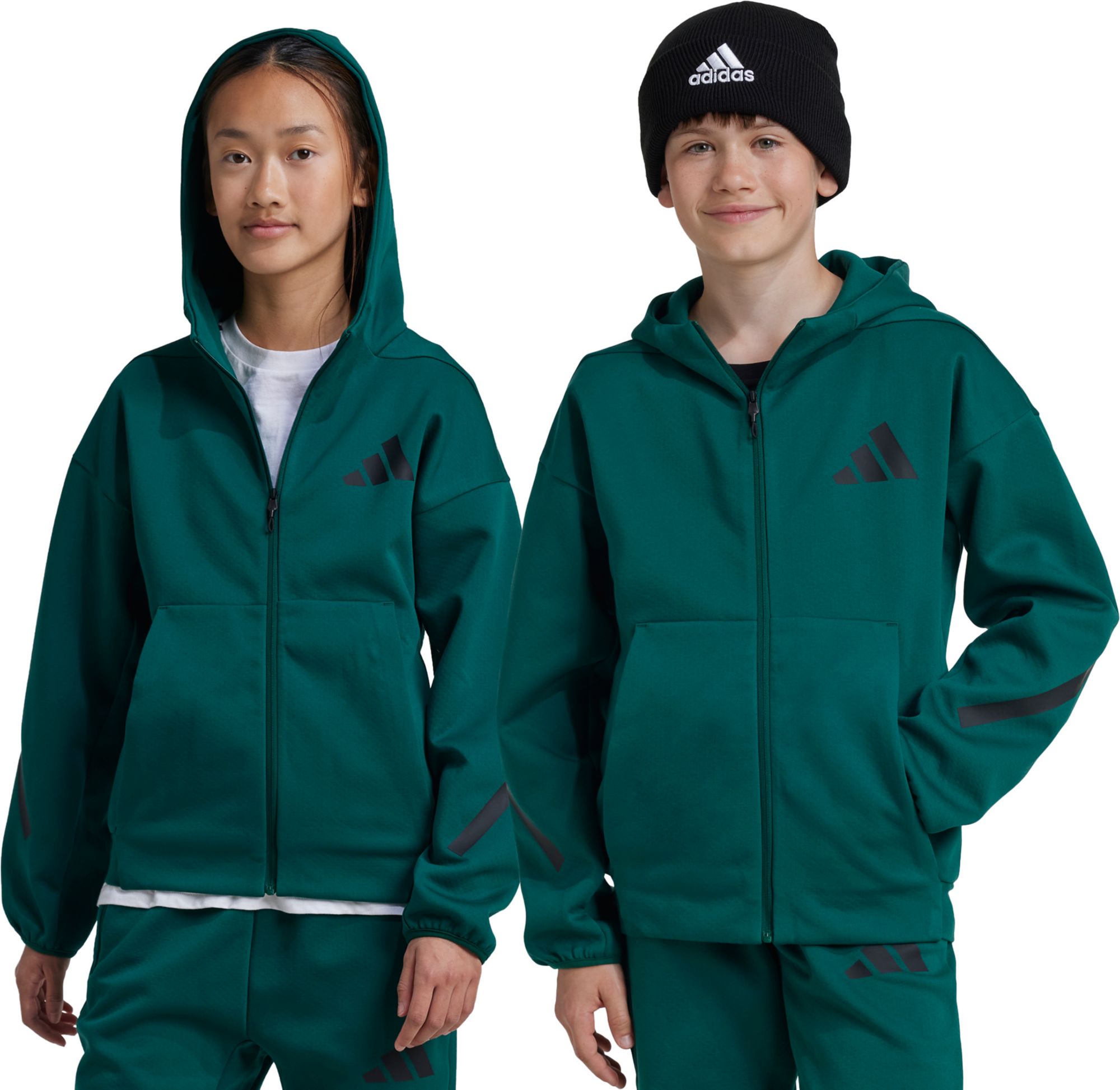 adidas Kids' Z.N.E. Full-Zip Hooded Track Jacket | Dick's Sporting
